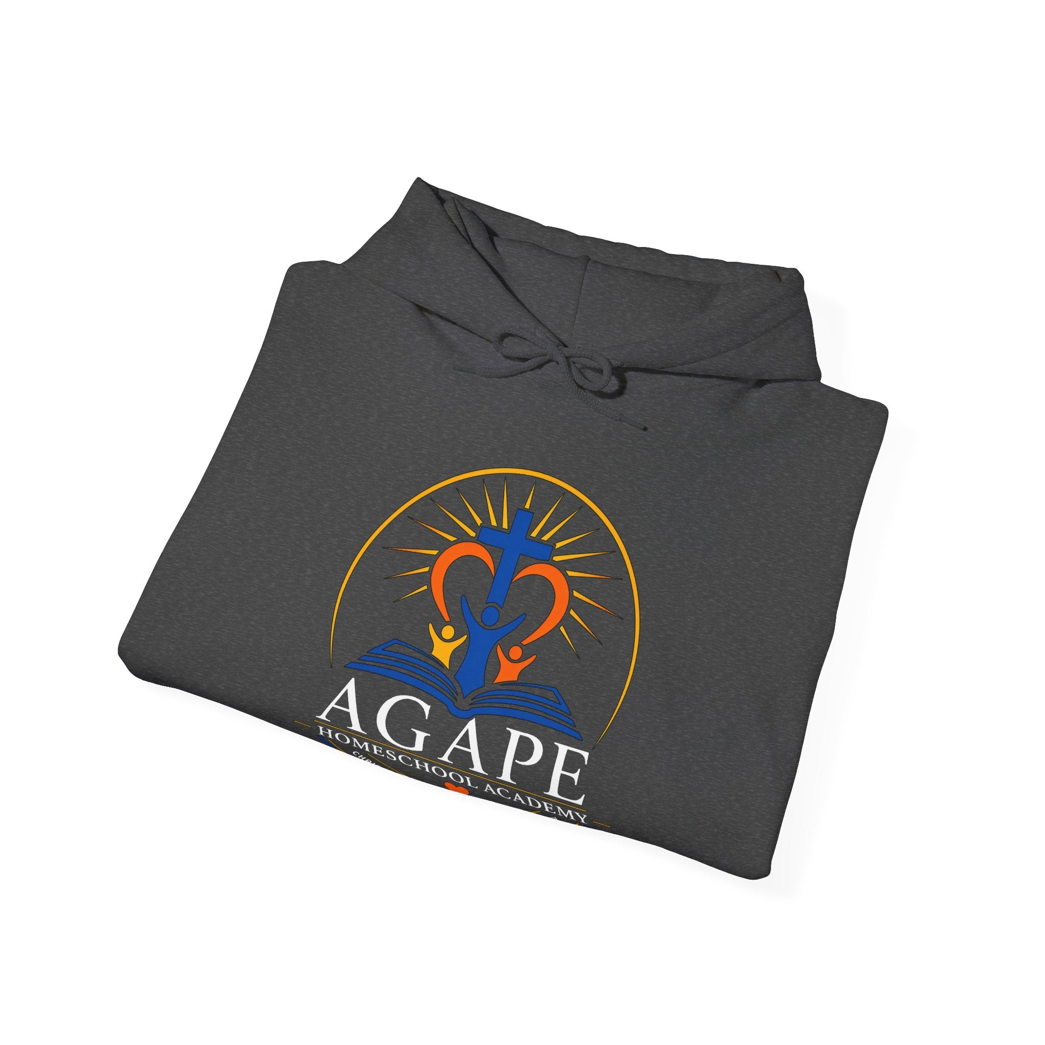 Lions Agape Homeschool Academy Logo Pullover Hoodie