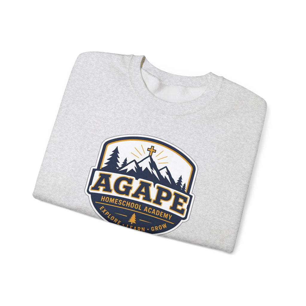Agape Homeschool Academy Badge Sweatshirt