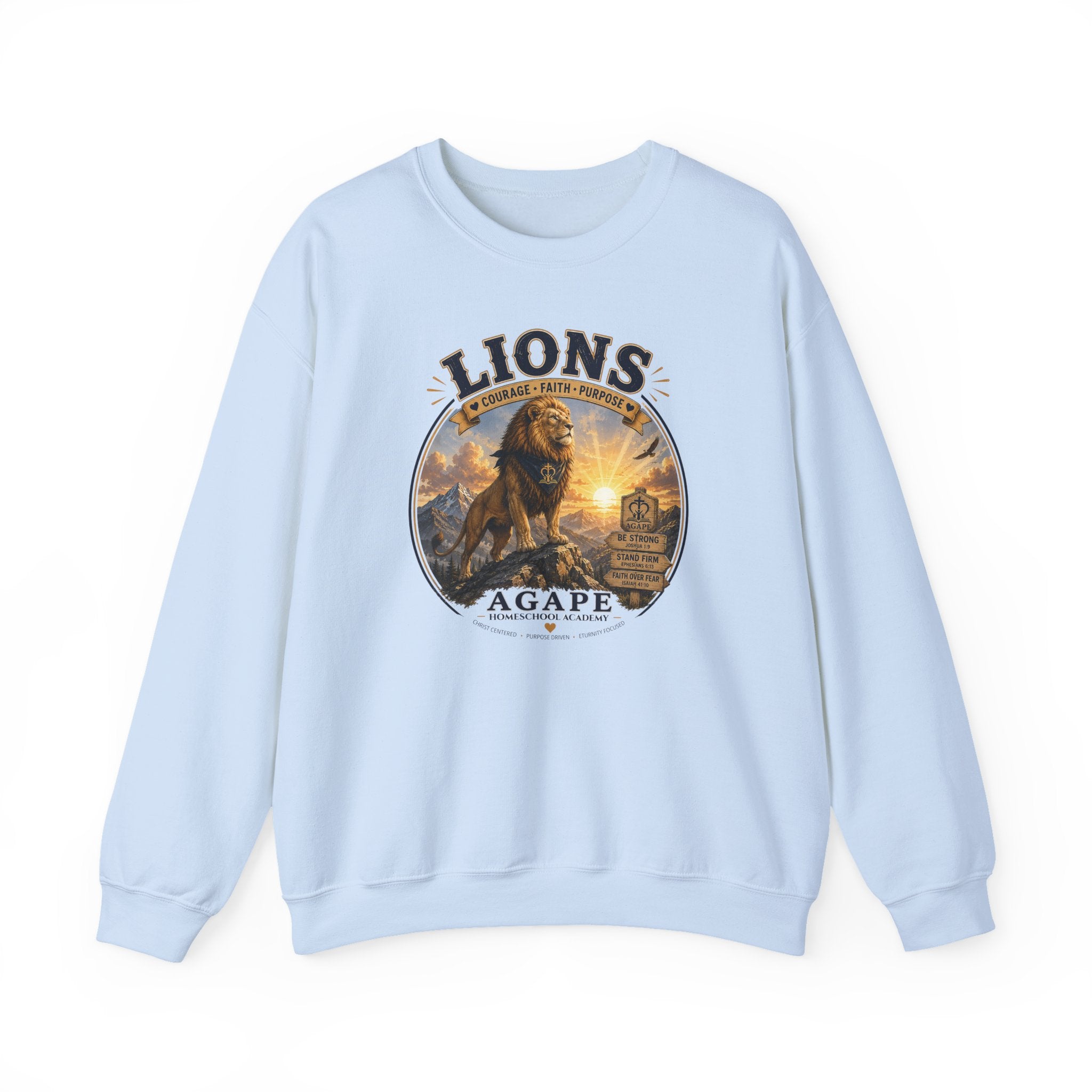 Lions Agape Homeschool Academy Sweatshirt