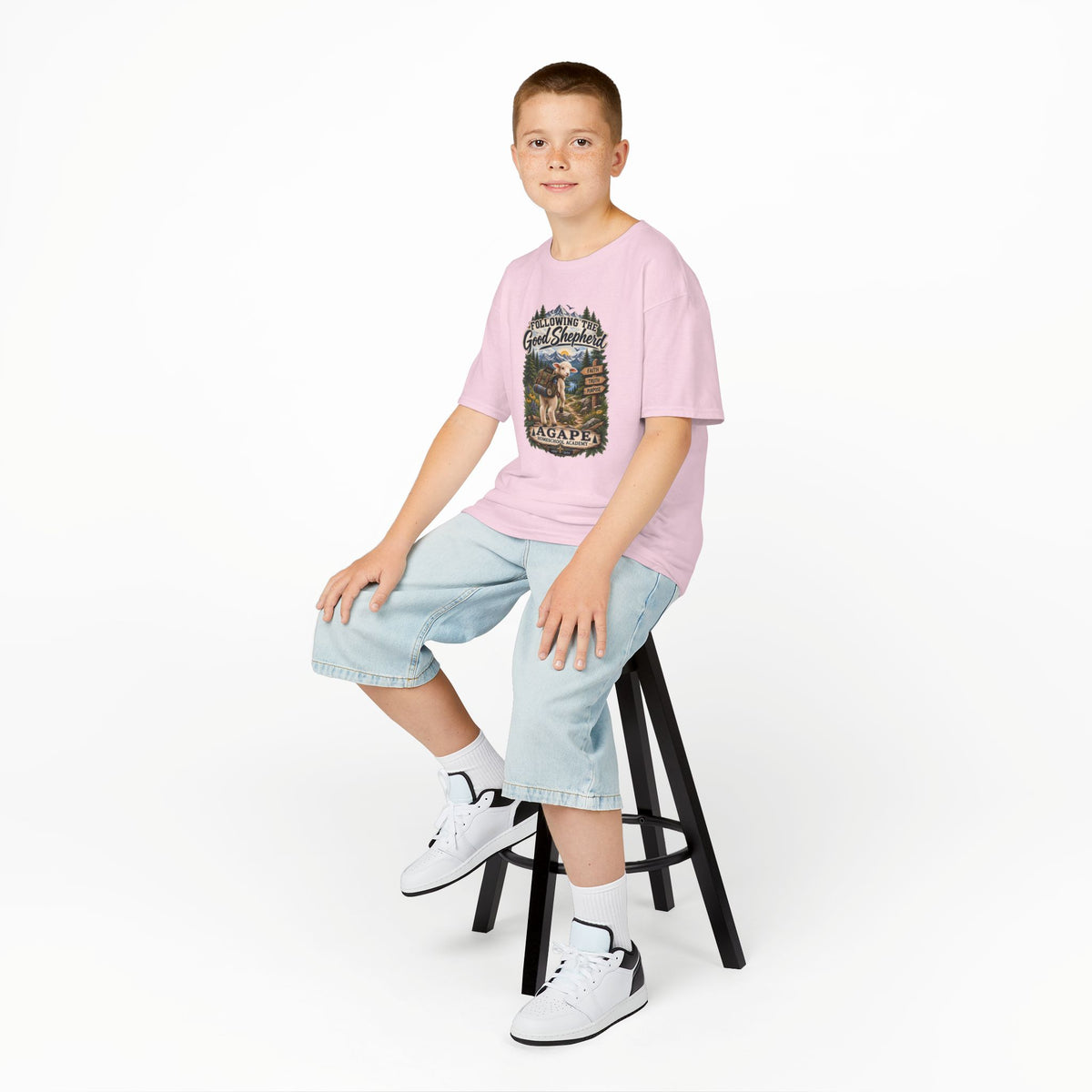 Lambs Agape Homeschool Academy Good Shepherd Tee