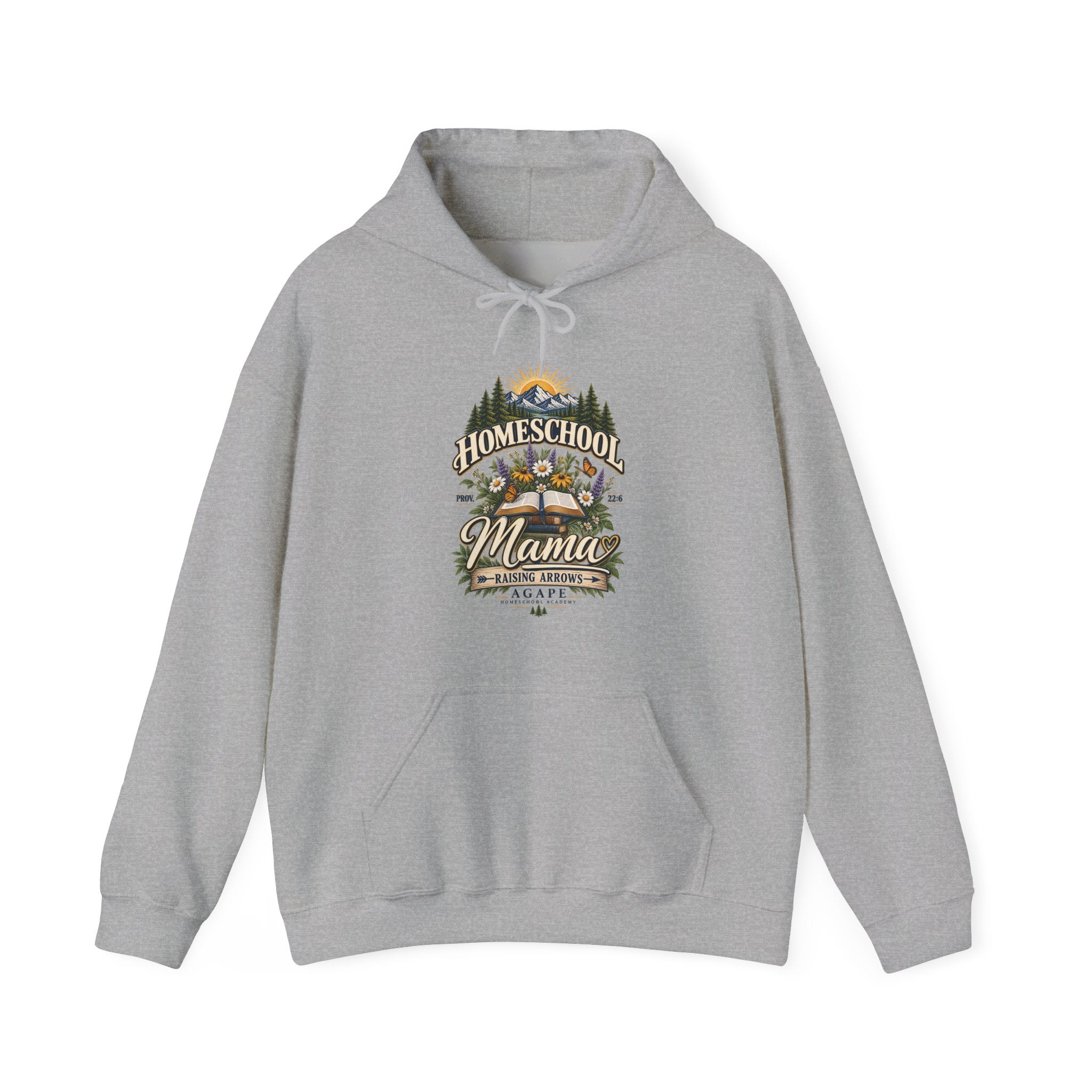 Agape Homeschool Academy Raising Arrows Hoodie