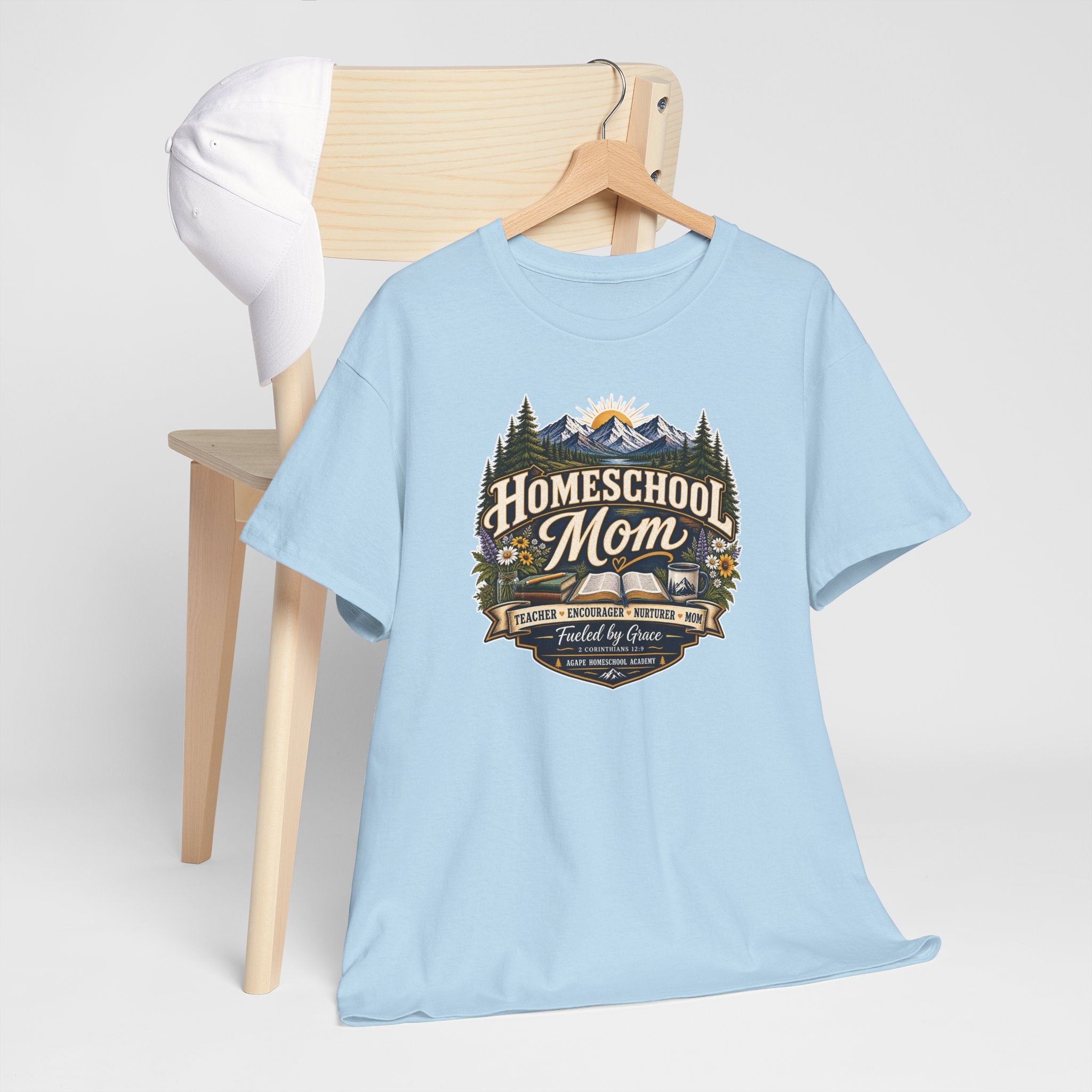 Agape Homeschool Academy Mom T-Shirt