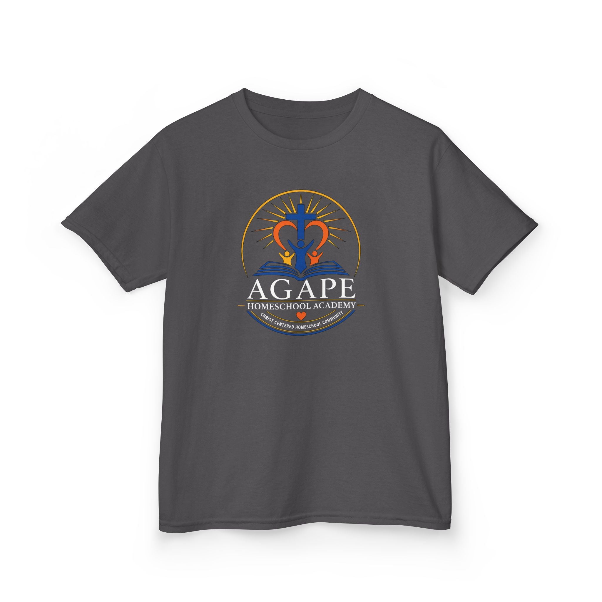 Lambs Agape Homeschool Academy Logo Tee
