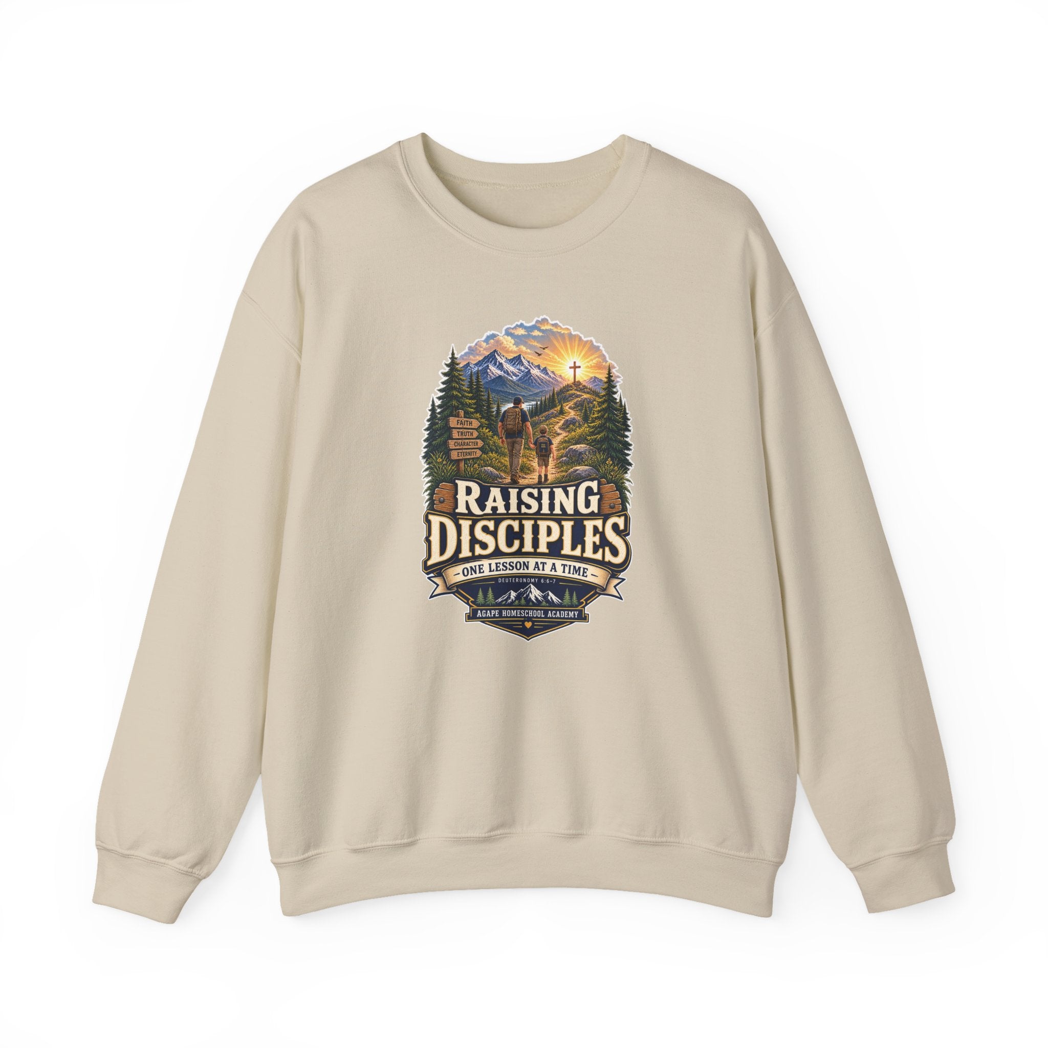 Agape Homeschool Raising Disciples Sweatshirt