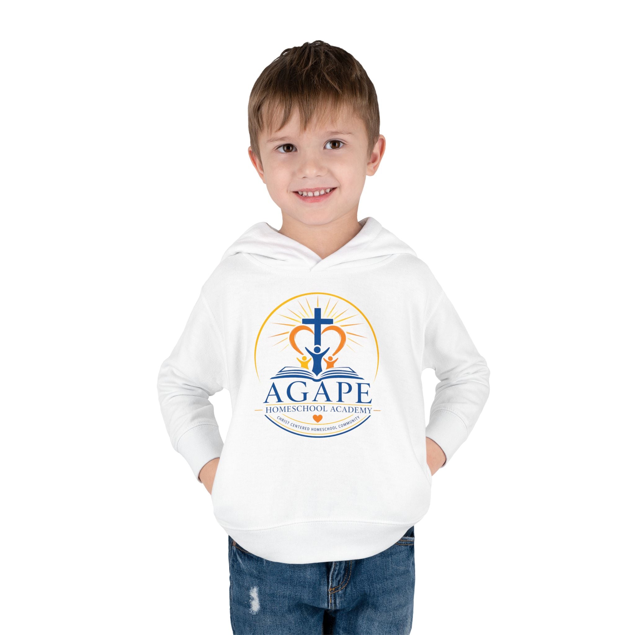 Tots Agape Homeschool Academy Logo Pullover Hoodie