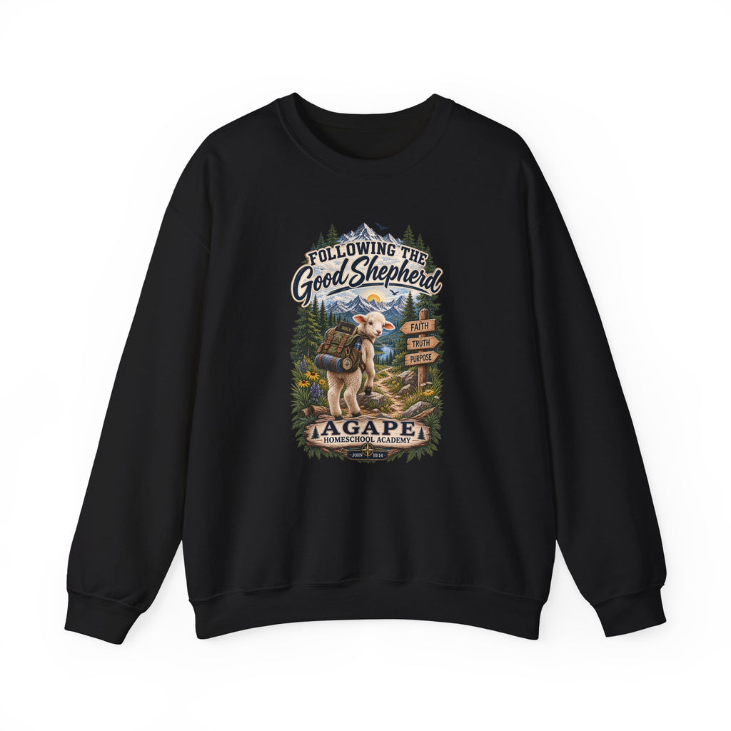 Lambs Agape Homeschool Academy Good Shepherd Sweatshirt