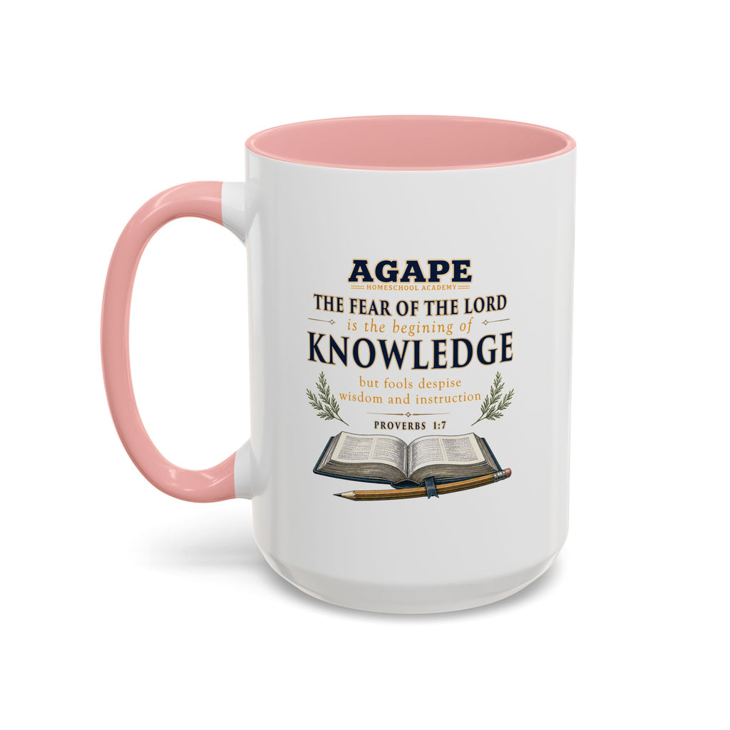 Agape Homeschool Academy Knowledge Mug - 11oz & 15oz