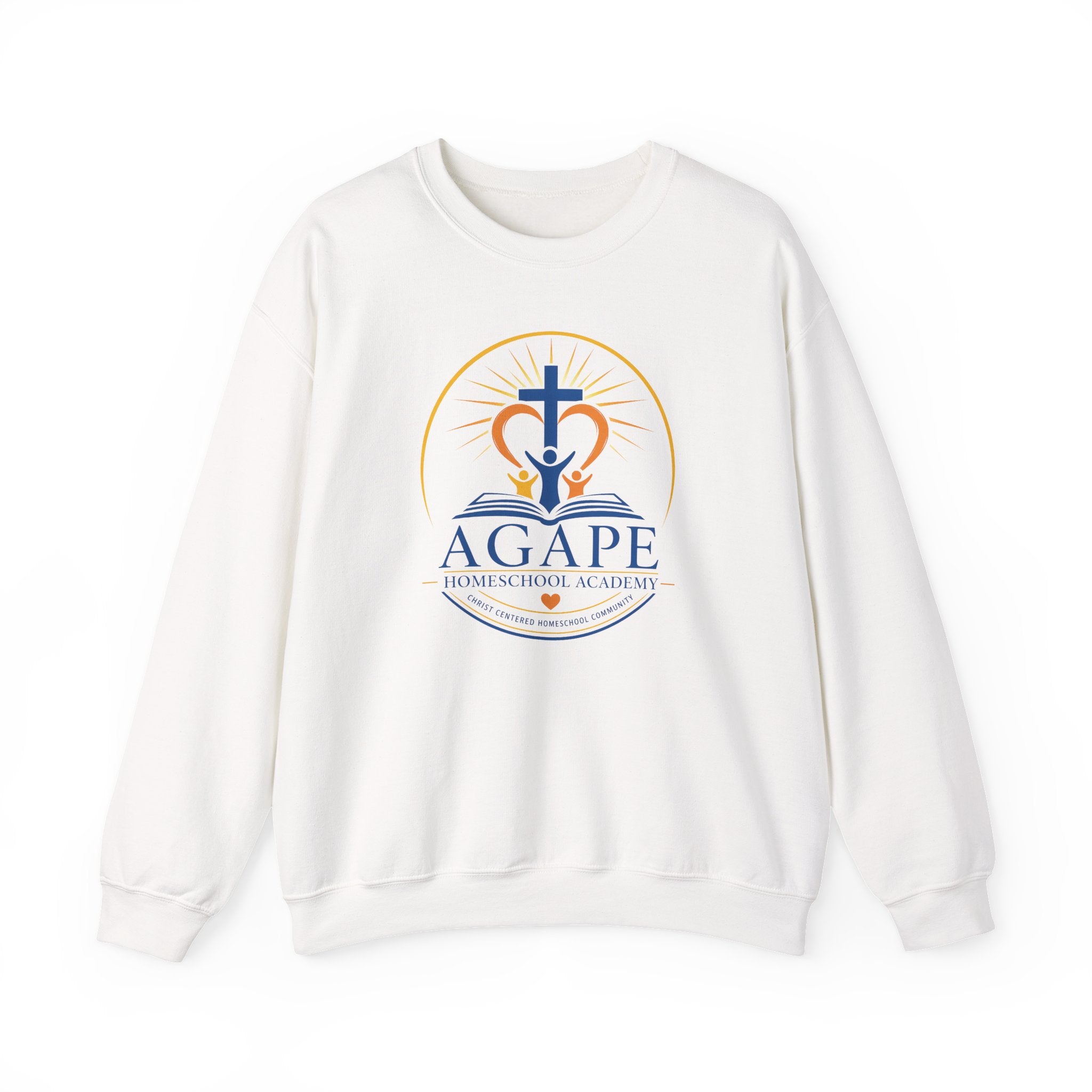 Lambs Agape Homeschool Academy Logo Sweatshirt