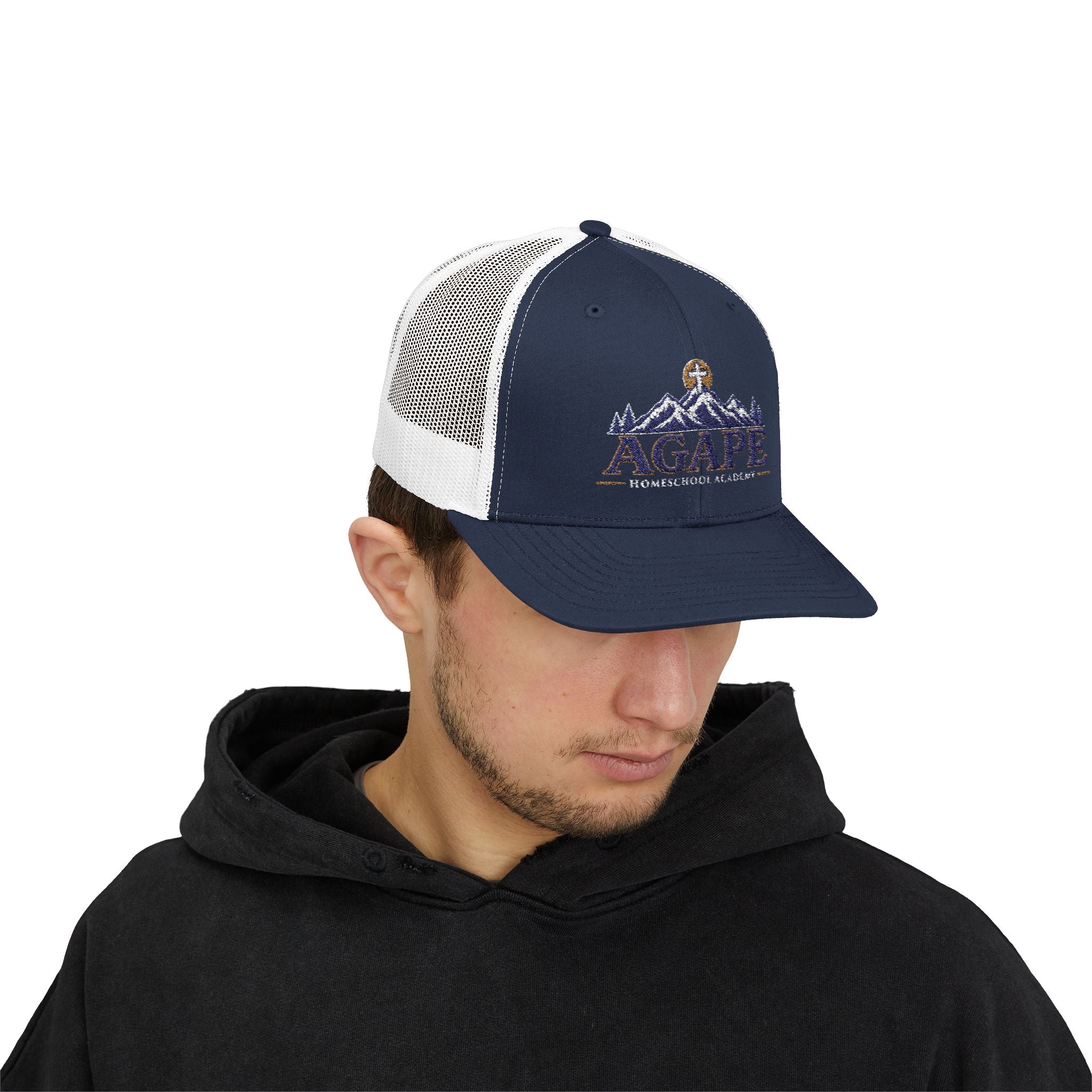 Agape Homeschool Academy Mountain Trucker Hat