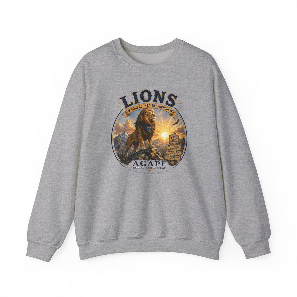 Lions Agape Homeschool Academy Sweatshirt
