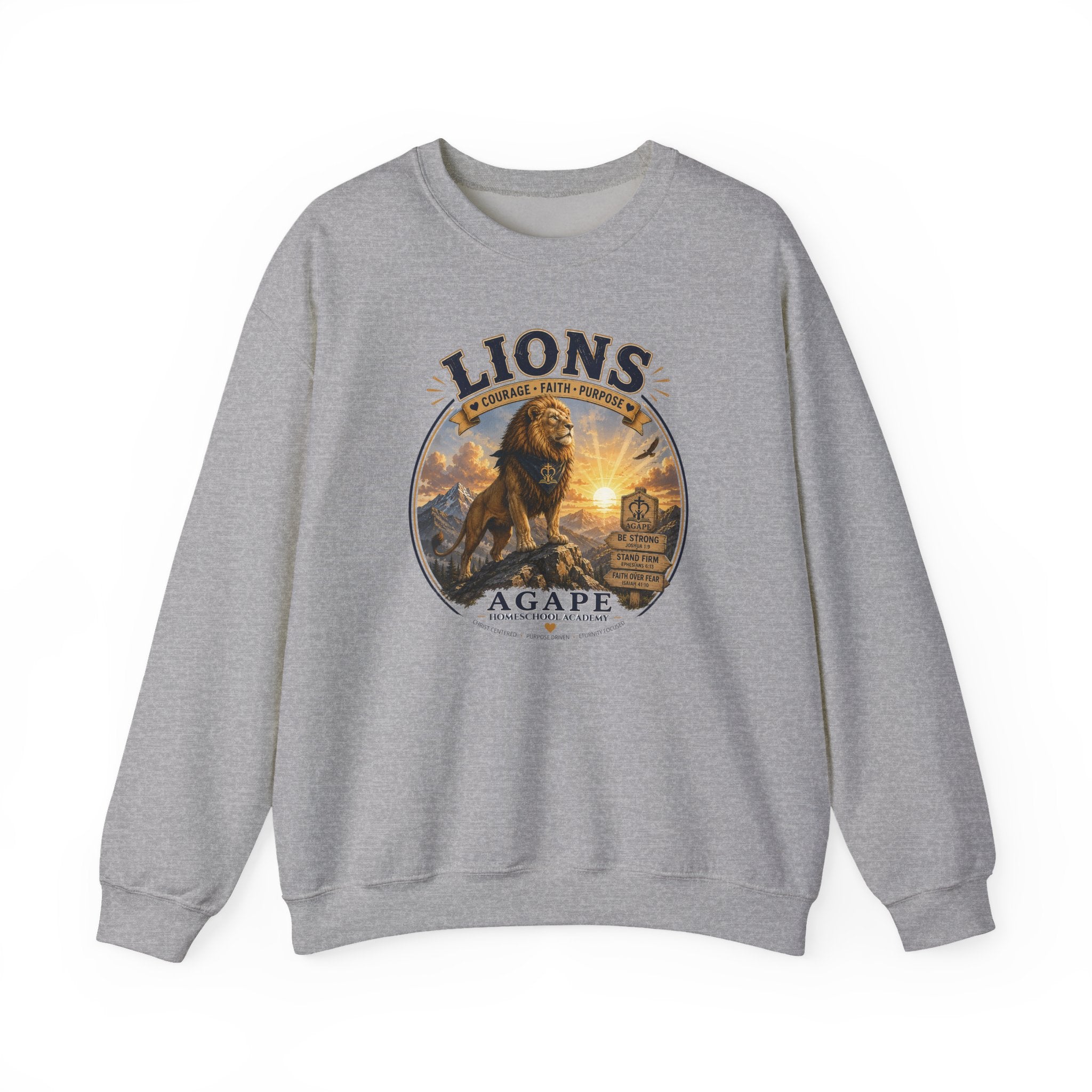 Lions Agape Homeschool Academy Sweatshirt