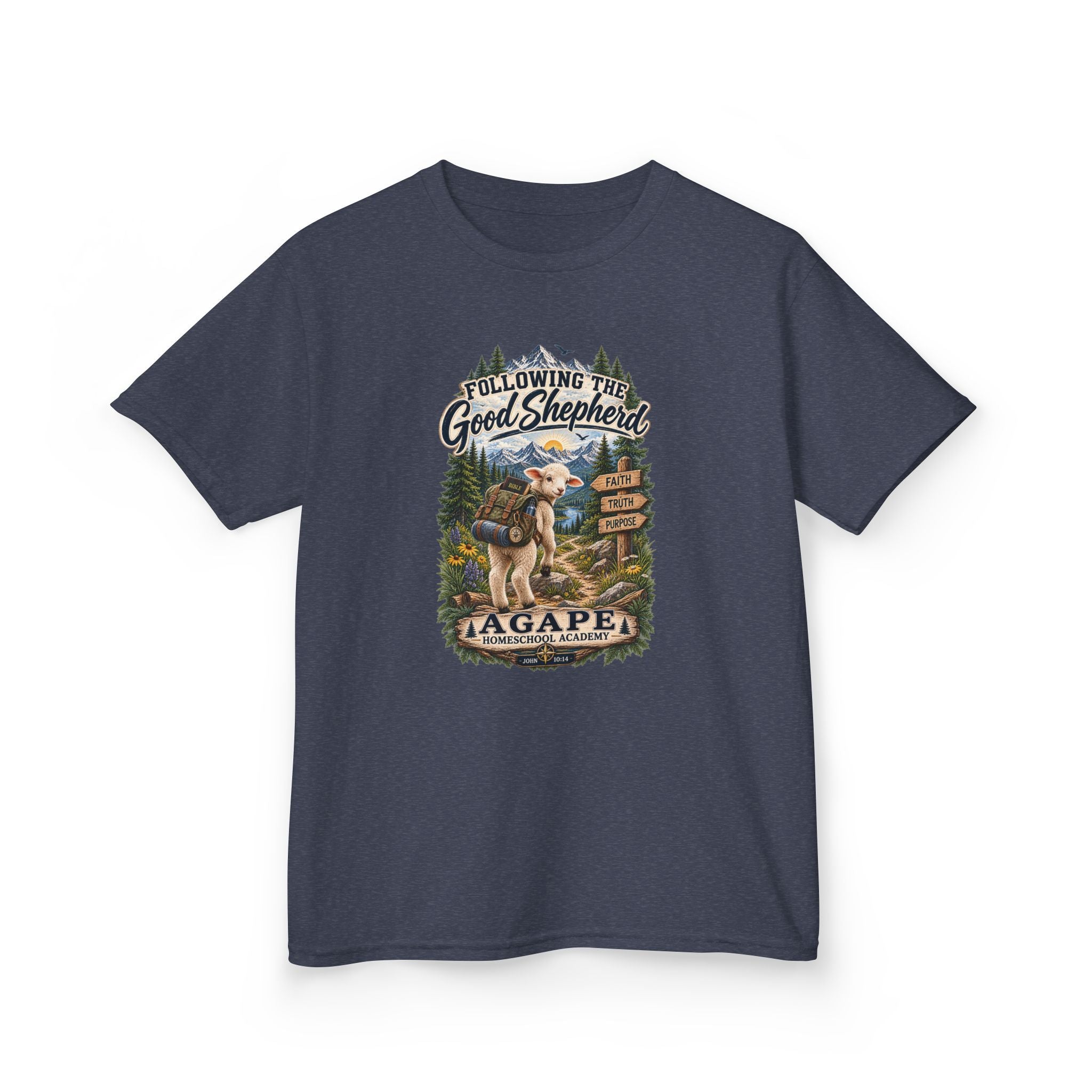 Lambs Agape Homeschool Academy Good Shepherd Tee