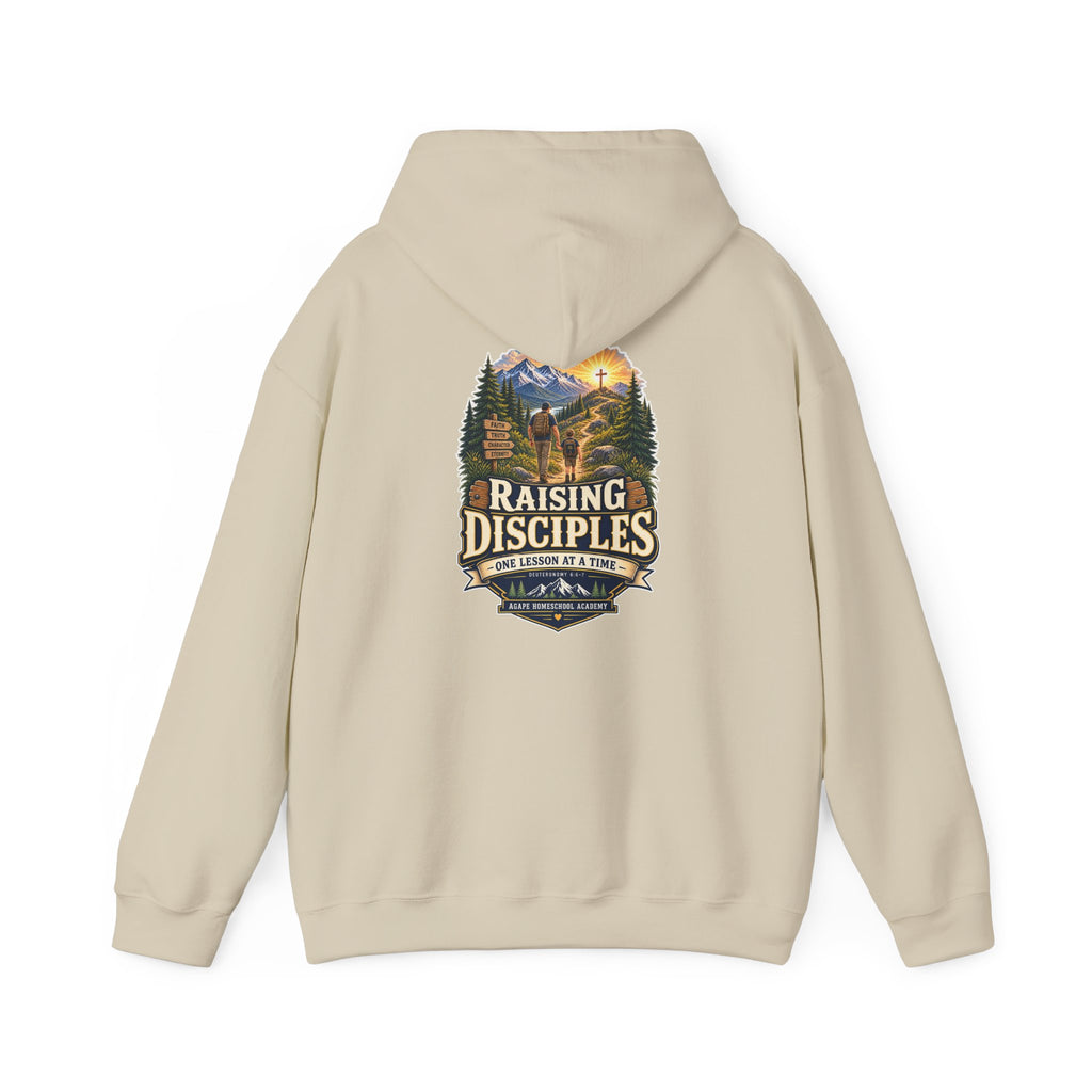 Men's Agape Homeschool Raising Disciples Pullover Hoodie