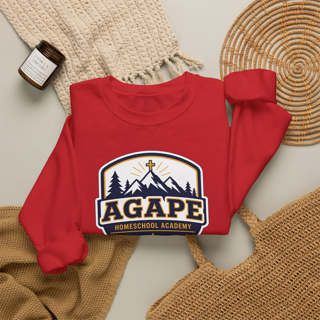 Agape Homeschool Academy Badge Sweatshirt