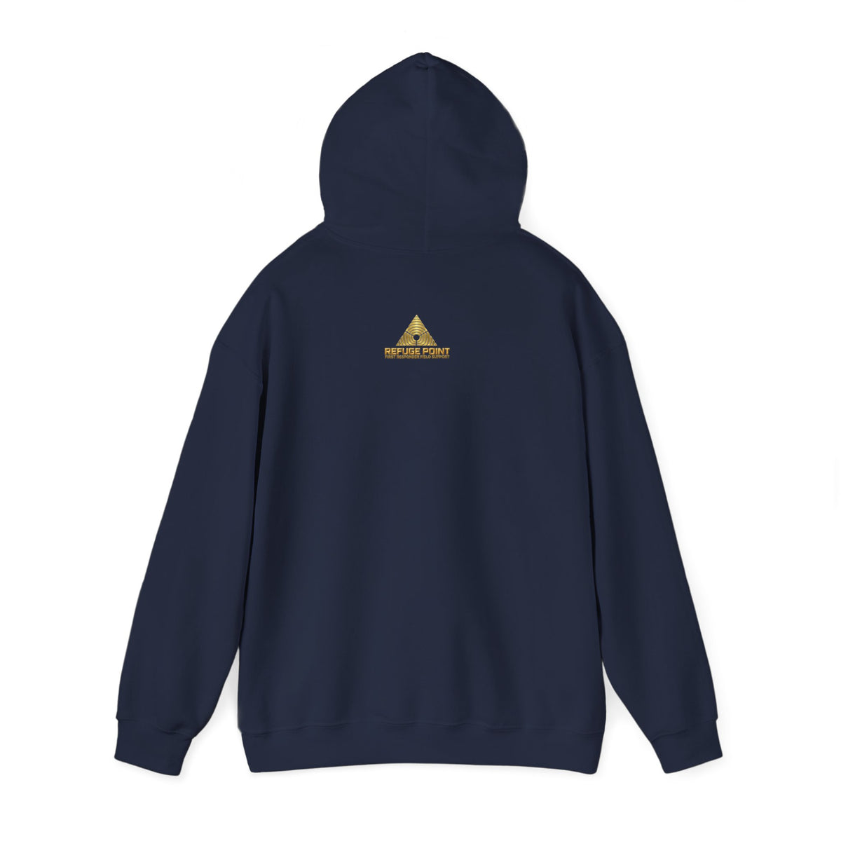Refuge Point - Volunteer Serving Those Who Serve Hoodie, First Responder Support Pullover Hoodie
