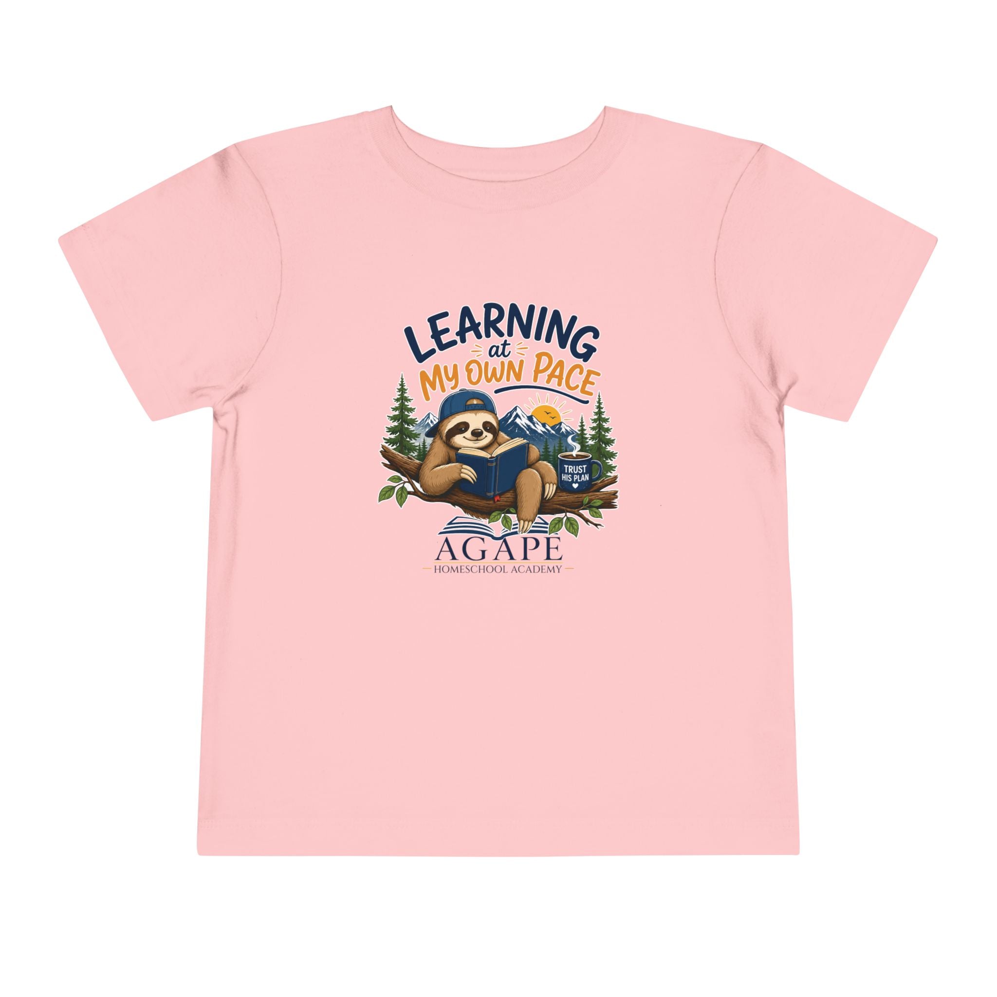 Tots Learning At My Own Pace Sloth Tee