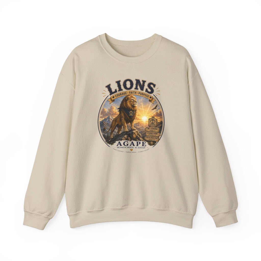 Lions Agape Homeschool Academy Sweatshirt