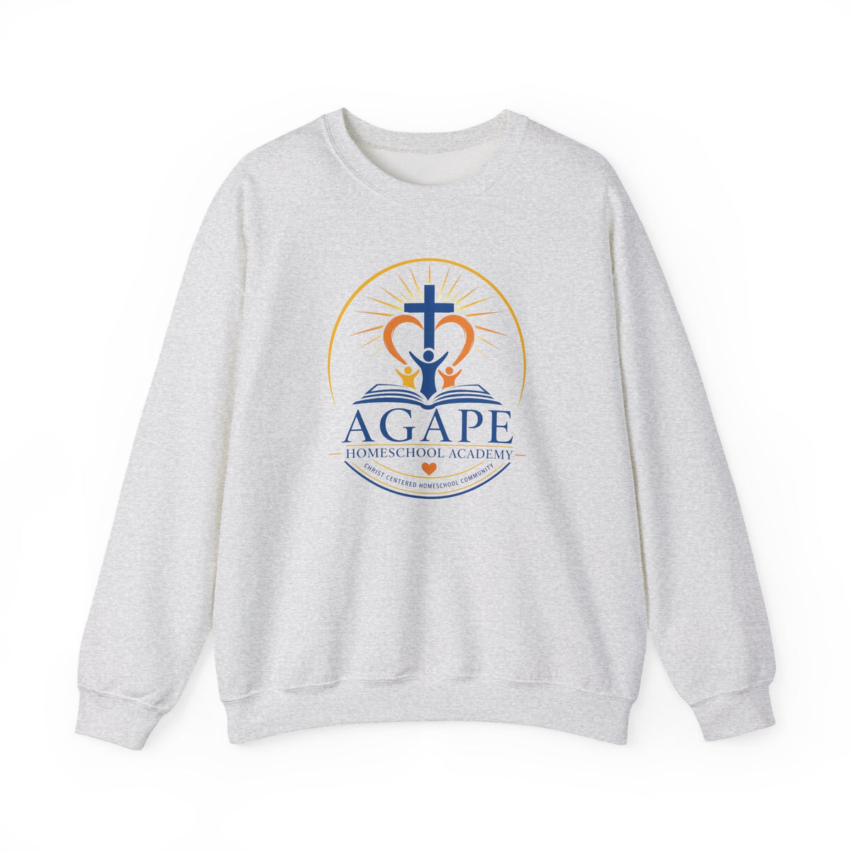 Lions Agape Homeschool Academy Logo Sweatshirt