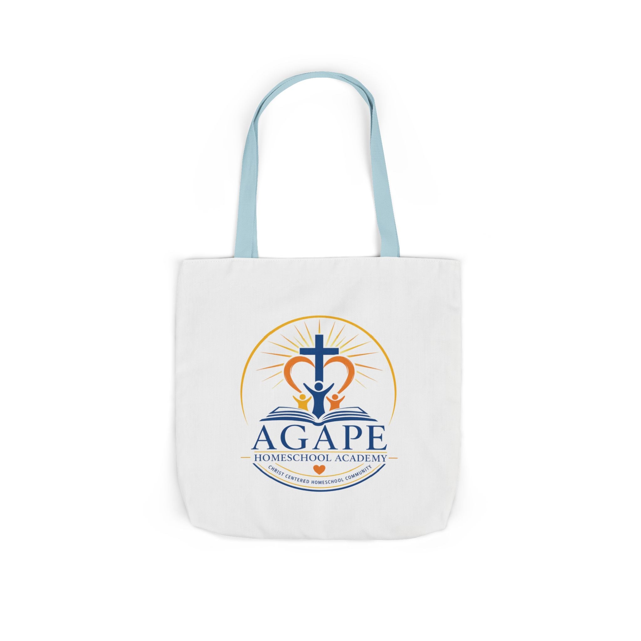 Agape Homeschool Academy Logo Tote Bag - 3 Sizes