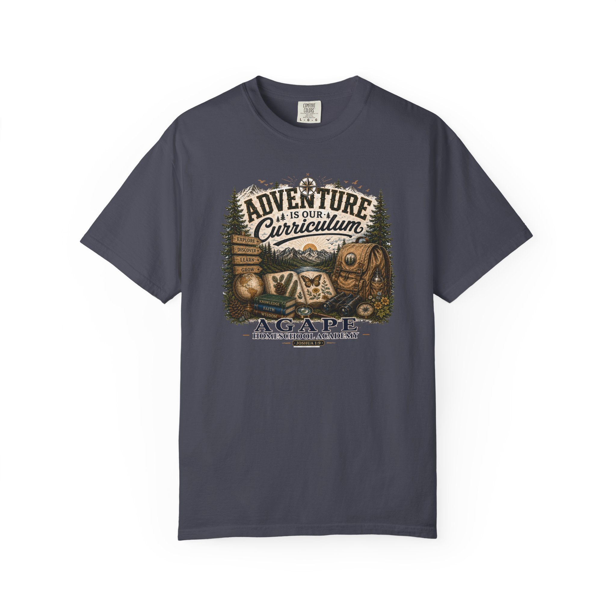 Lions Agape Homeschool Academy Adventure Tee