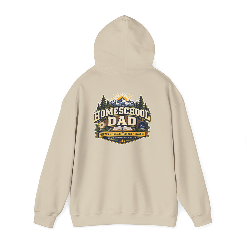 Agape Homeschool Academy Dad Pullover Hoodie