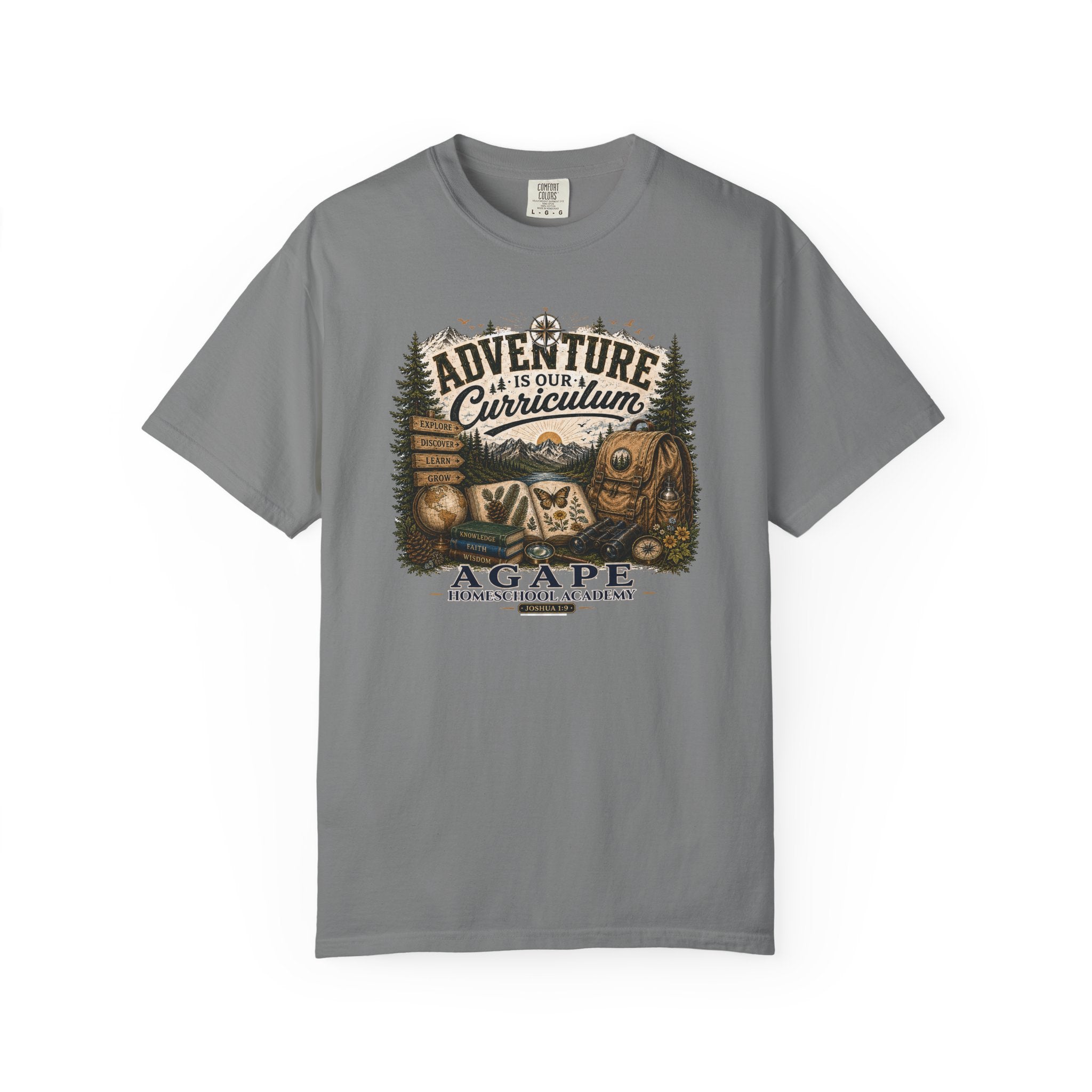 Lions Agape Homeschool Academy Adventure Tee