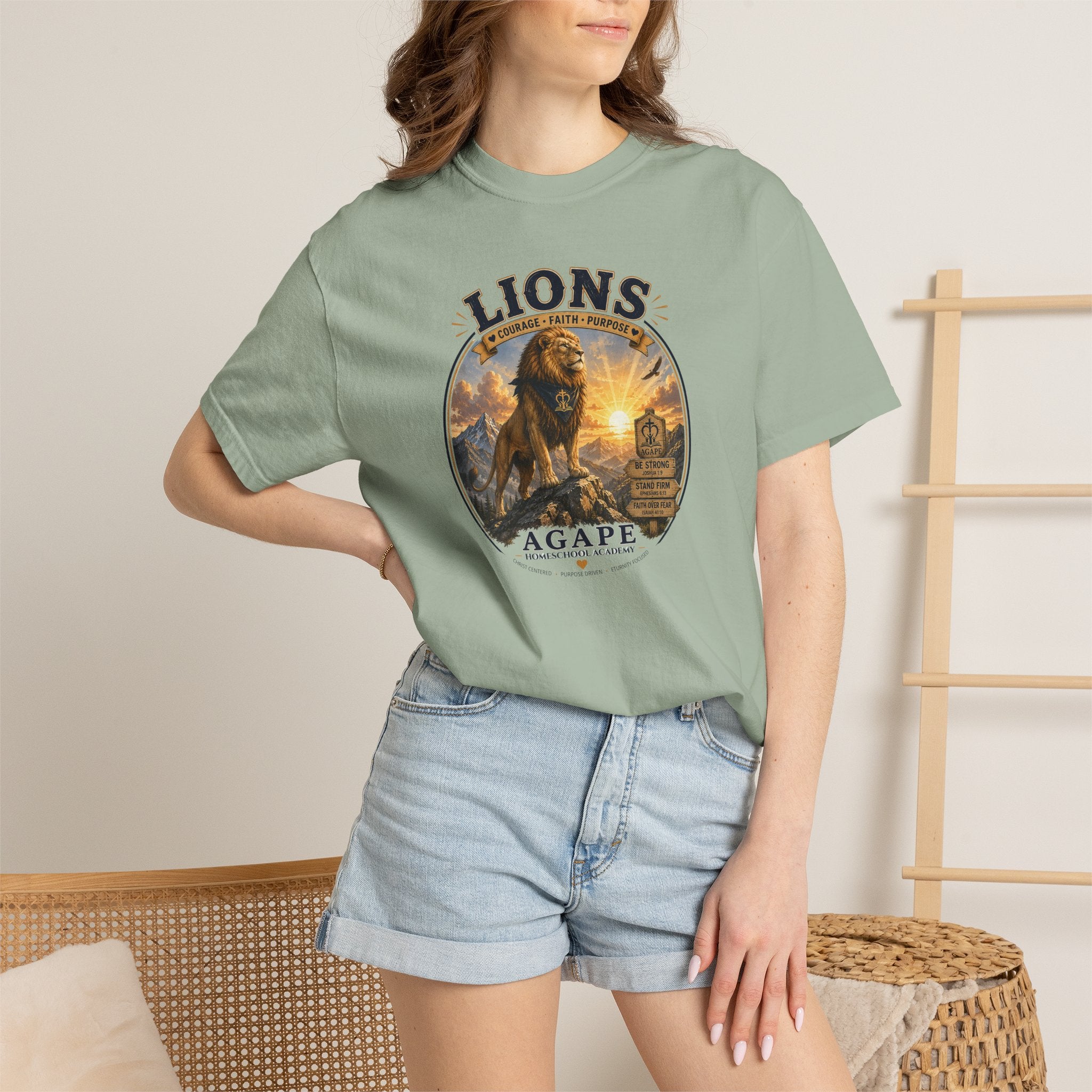 Lions Agape Homeschool Academy Tee