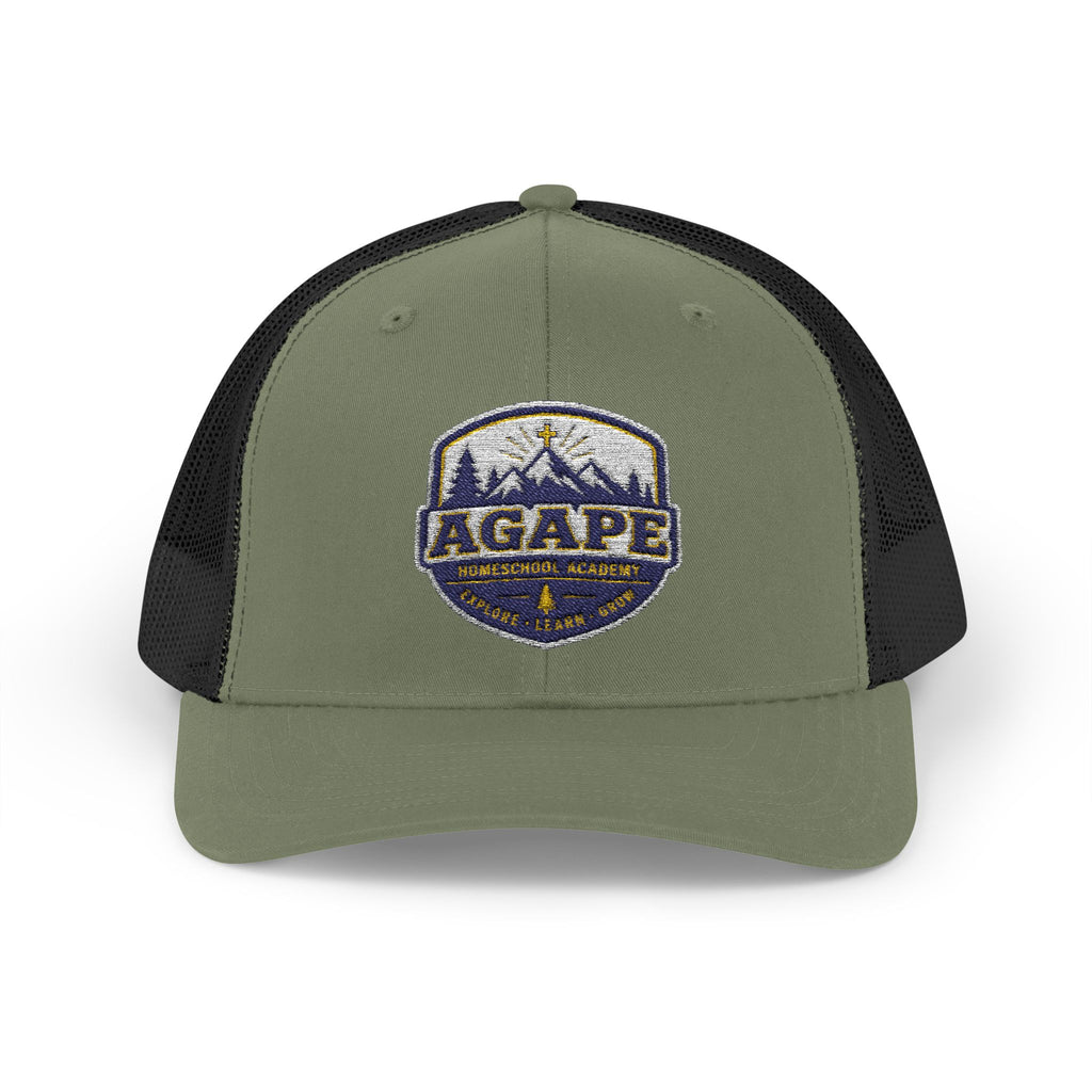 Copy of Agape Homeschool Academy Badge Trucker Hat