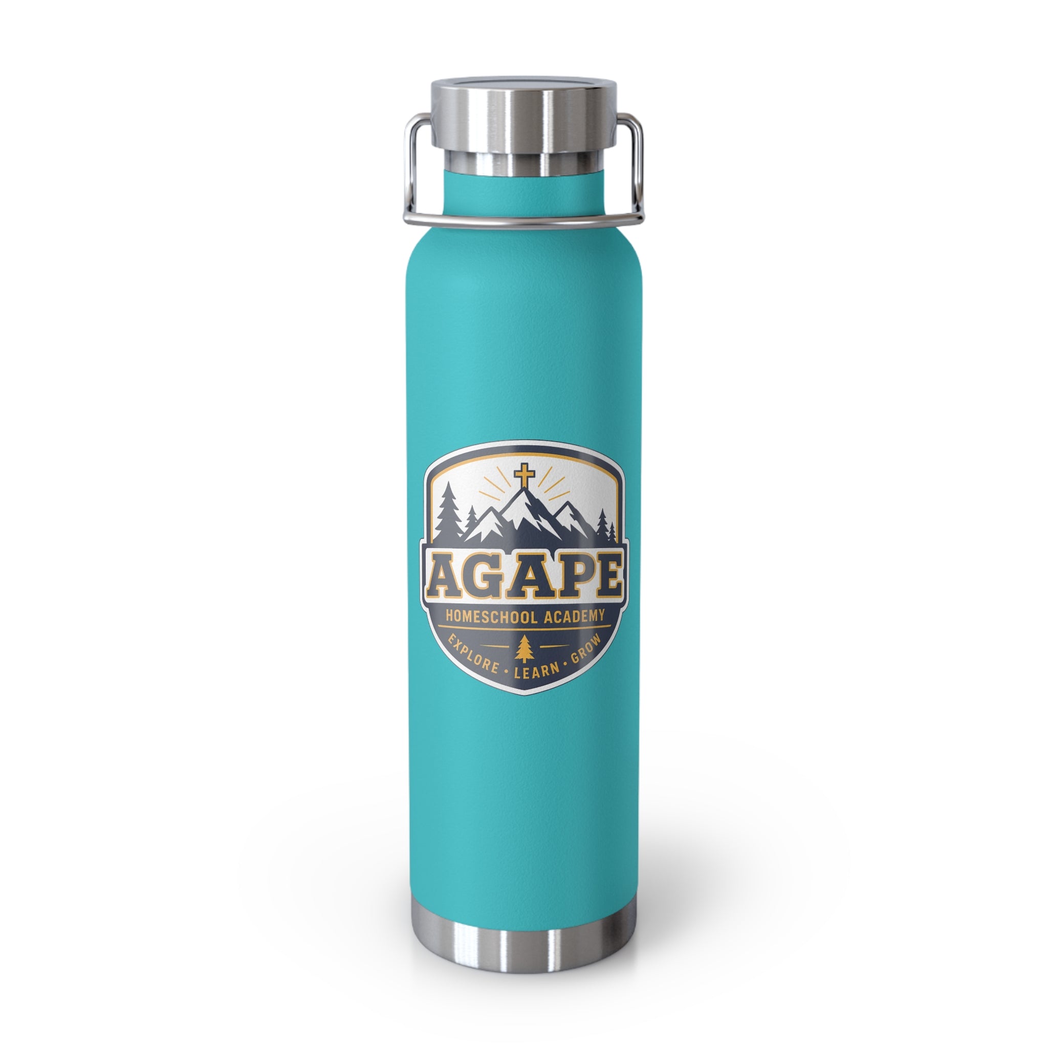 Agape Homeschool Academy 22oz Insulated Water Bottle