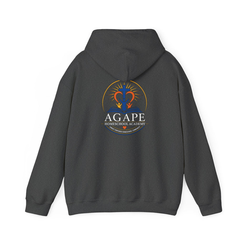 Agape Homeschool Academy Logo Pullover Hoodie
