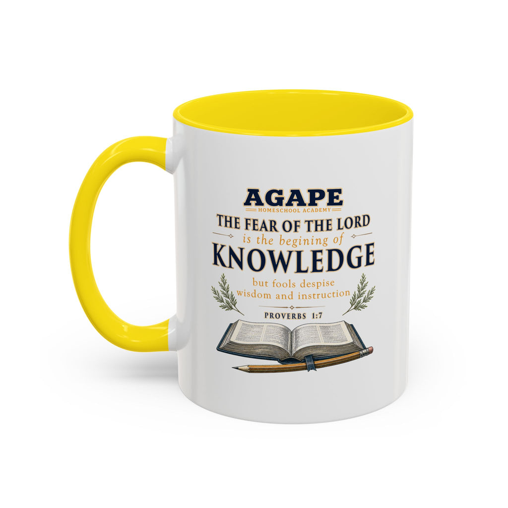 Agape Homeschool Academy Knowledge Mug - 11oz & 15oz