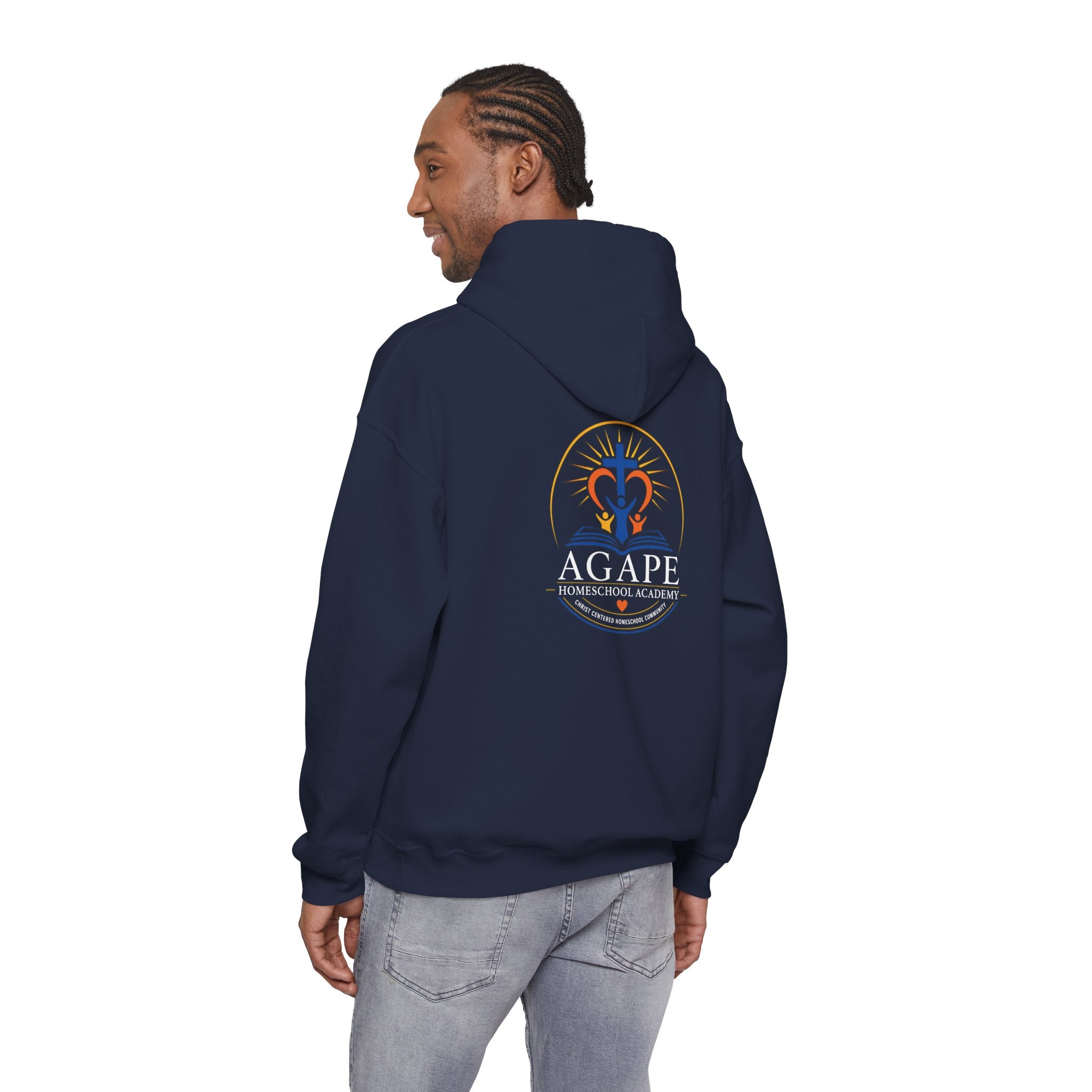 Agape Homeschool Academy Logo Pullover Hoodie