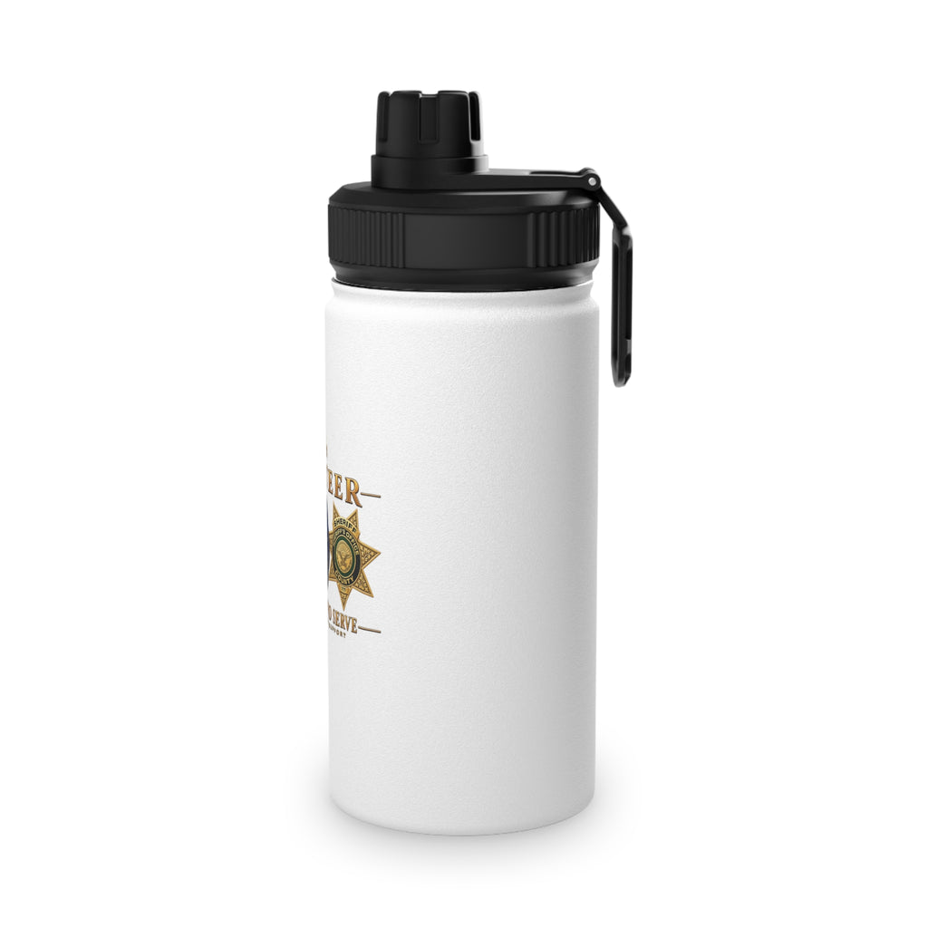 Refuge Point - Serving Those Who Serve Stainless Steel Water Bottle, Volunteer First Responder Support Bottle, In 12oz 18oz and 32oz