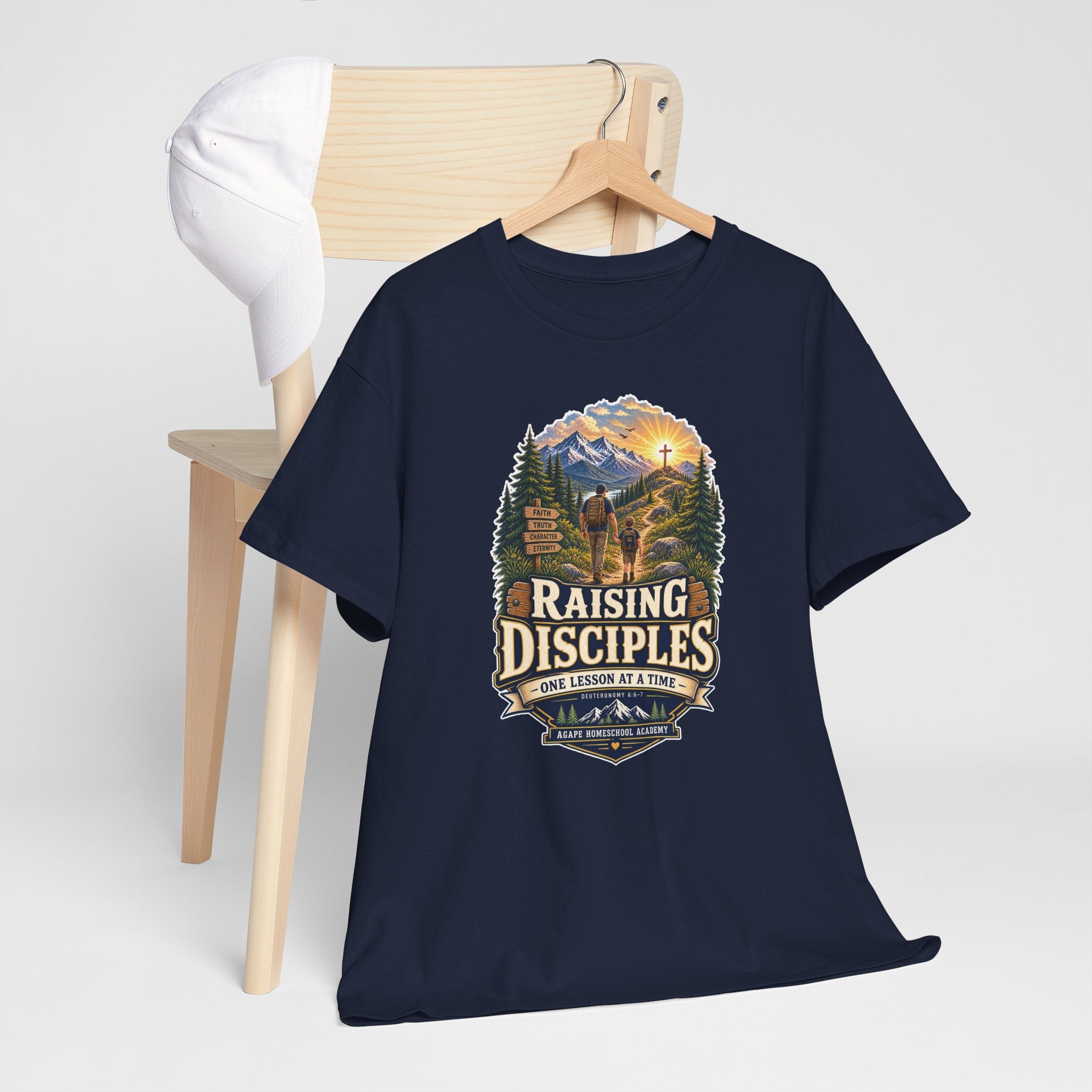 Agape Homeschool Academy Raising Disciples T-Shirt