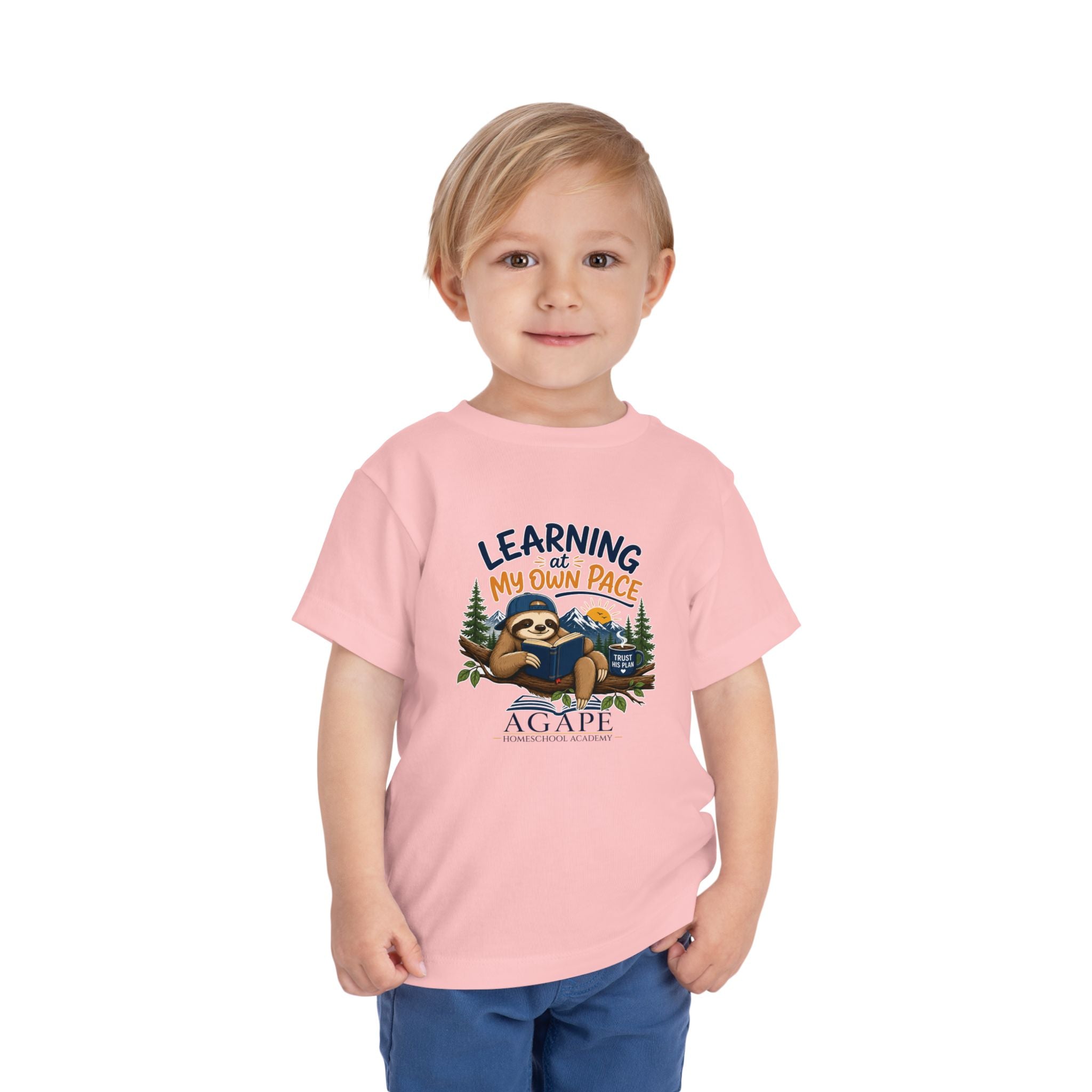 Tots Learning At My Own Pace Sloth Tee