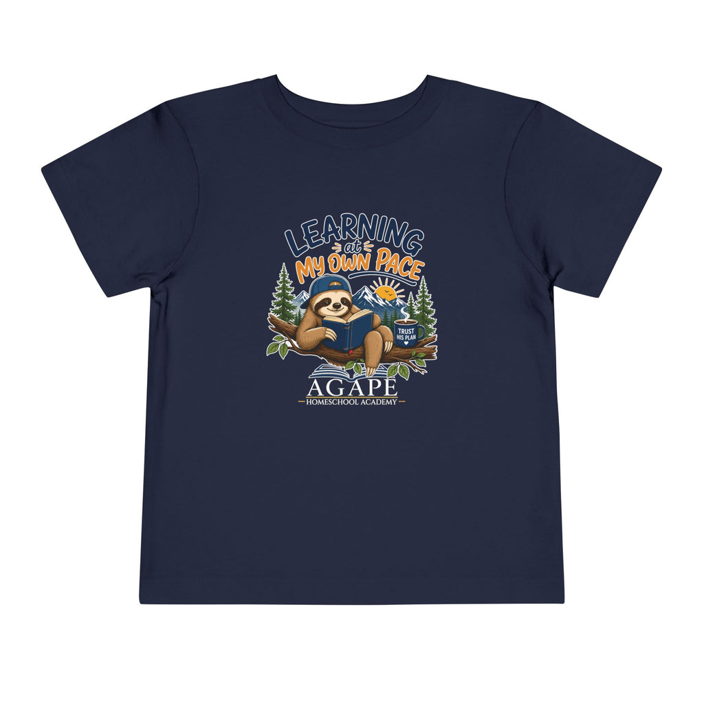 Tots Learning At My Own Pace Sloth Tee