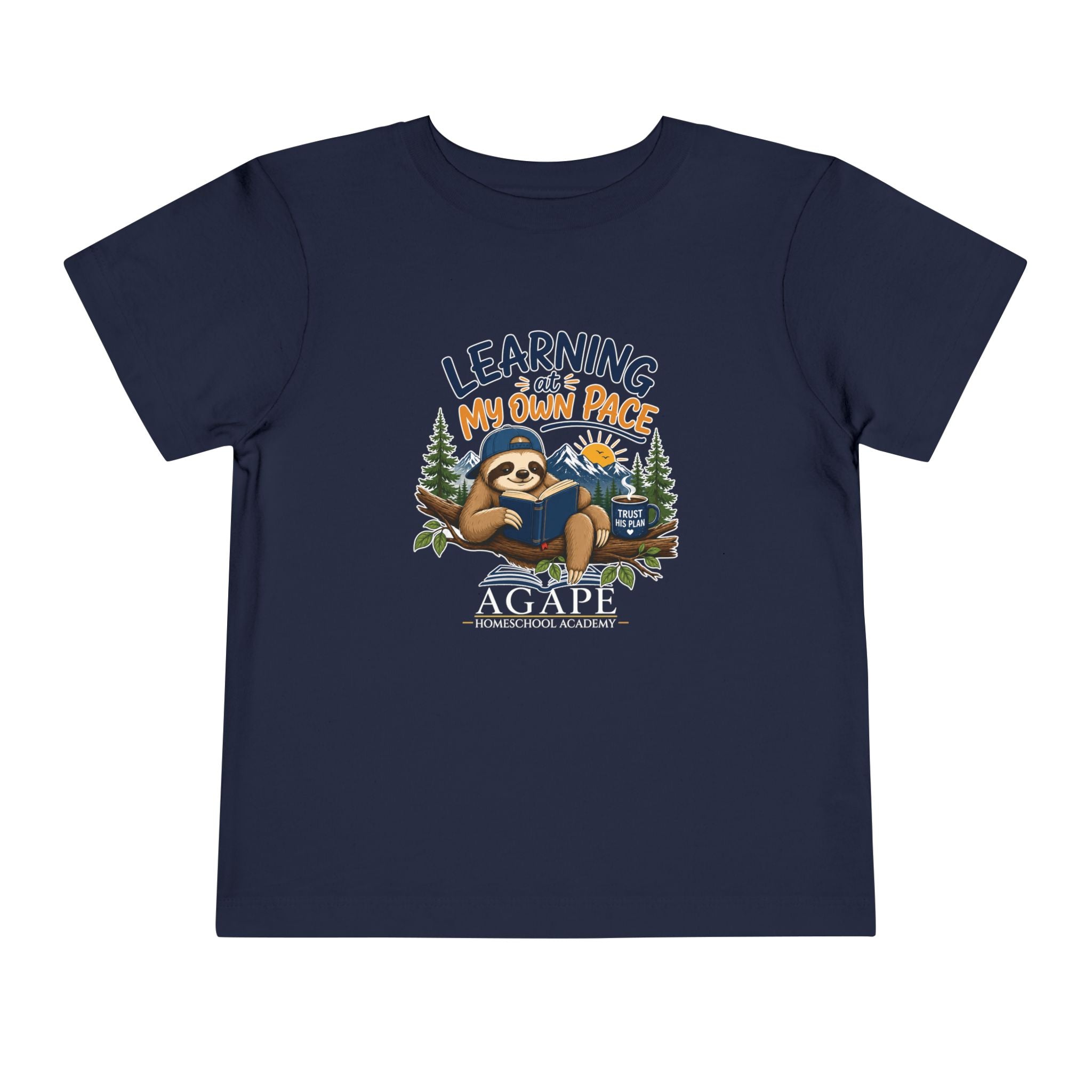 Tots Learning At My Own Pace Sloth Tee