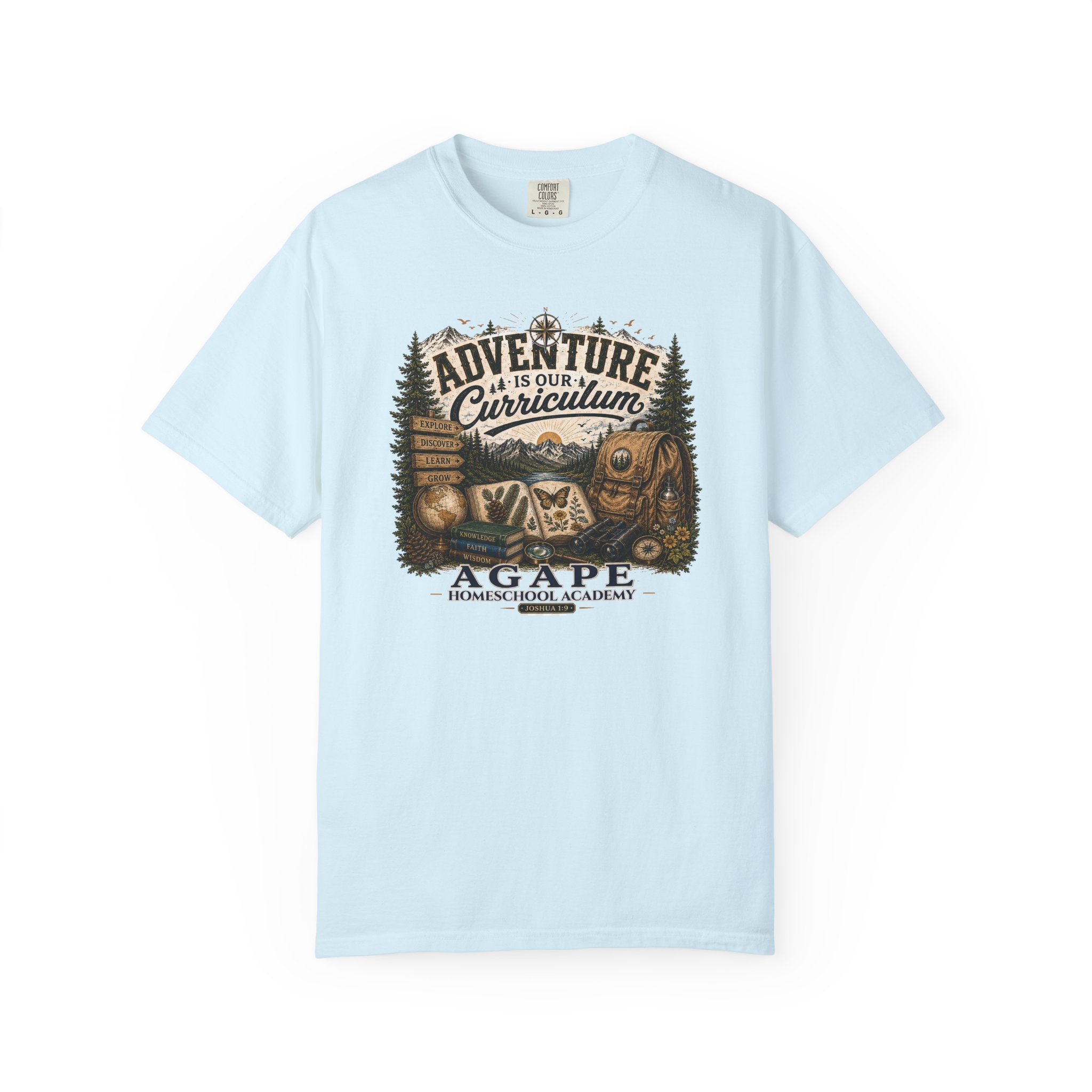 Lions Agape Homeschool Academy Adventure Tee