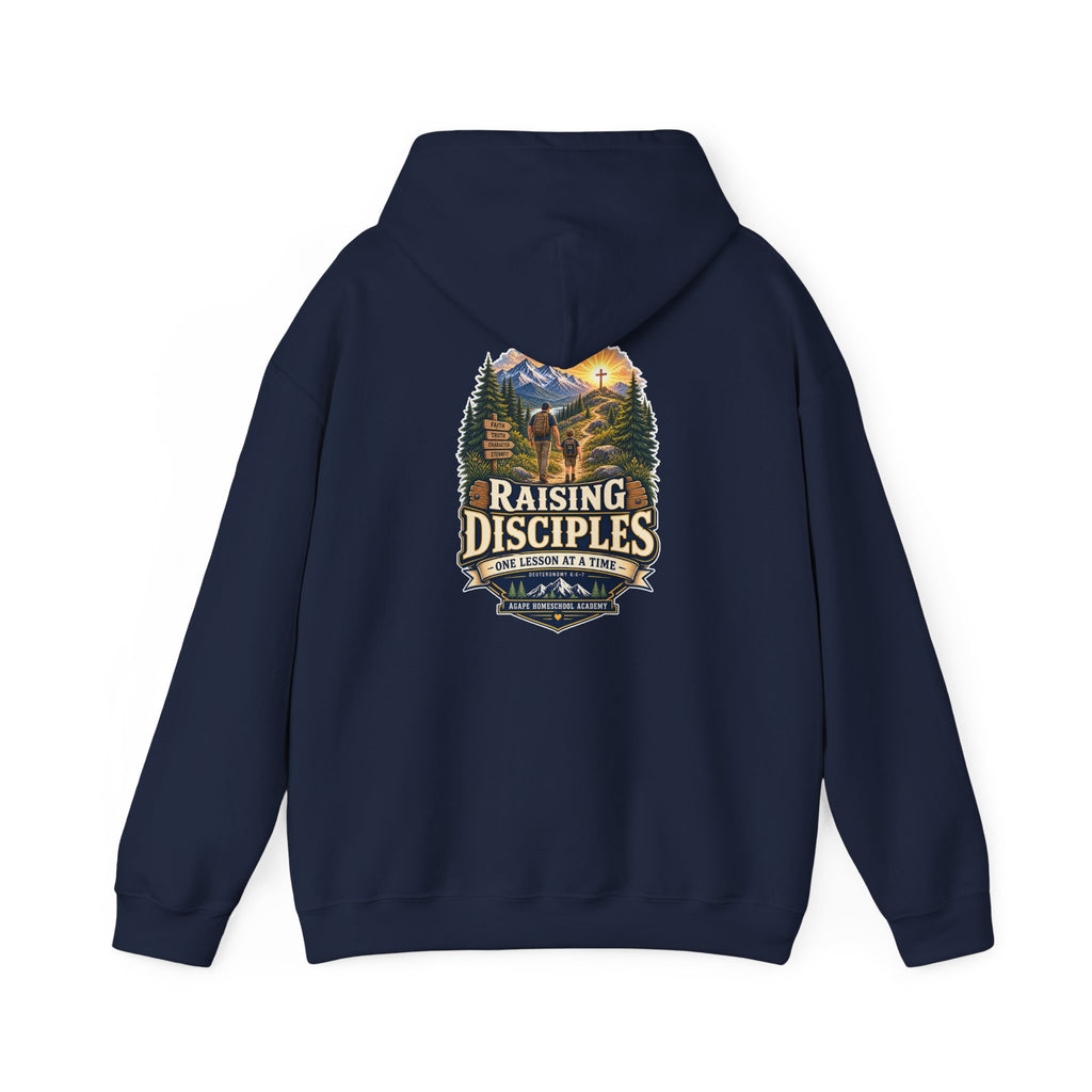 Men's Agape Homeschool Raising Disciples Pullover Hoodie