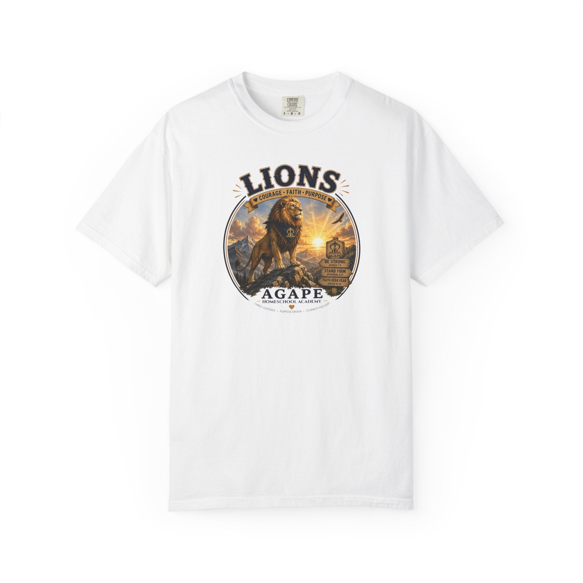 Lions Agape Homeschool Academy Tee