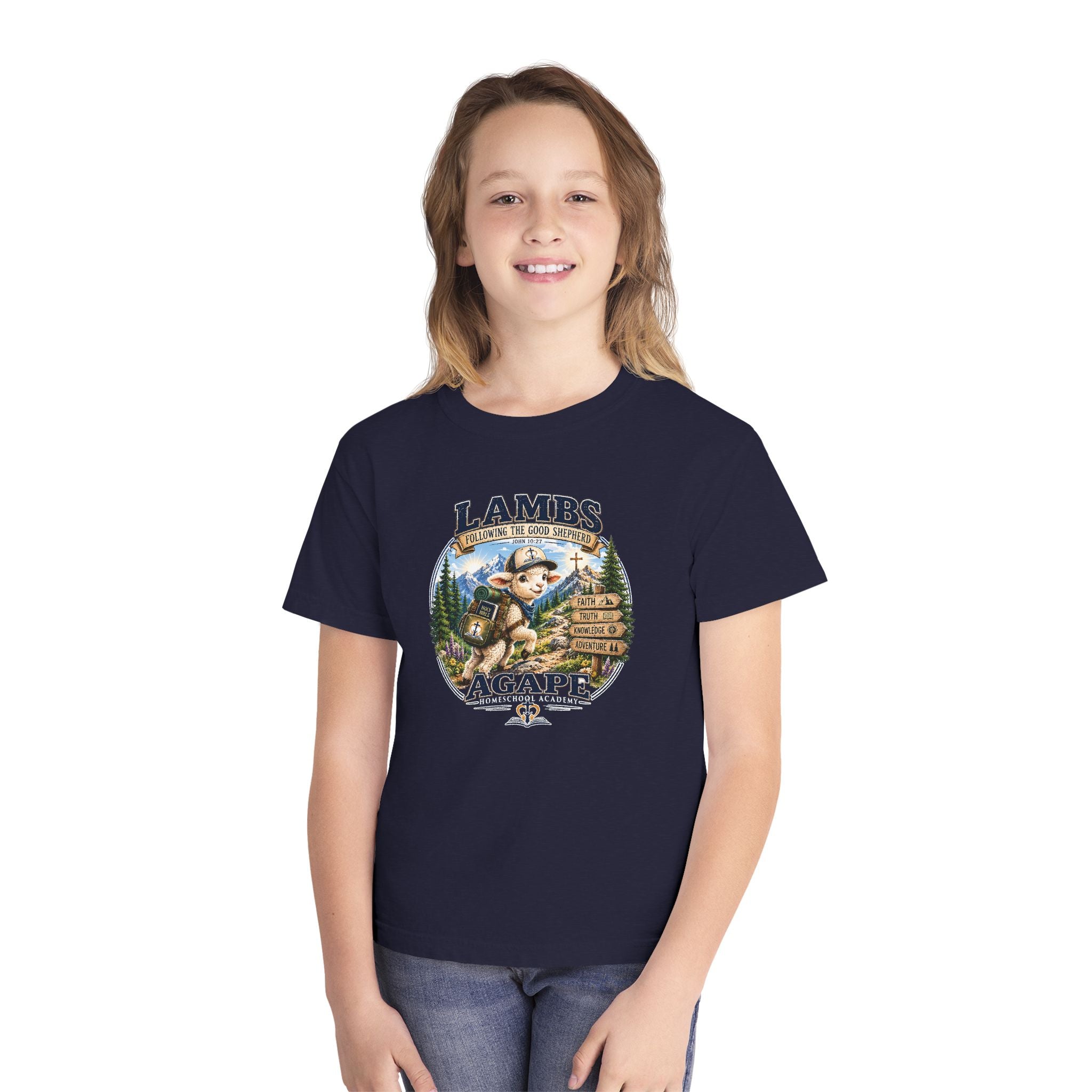 Lambs Agape Homeschool Academy Tee
