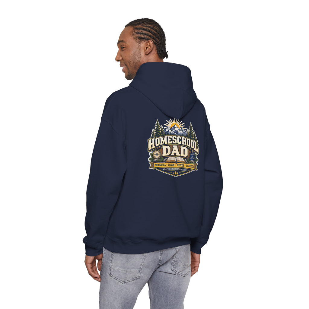 Agape Homeschool Academy Dad Pullover Hoodie