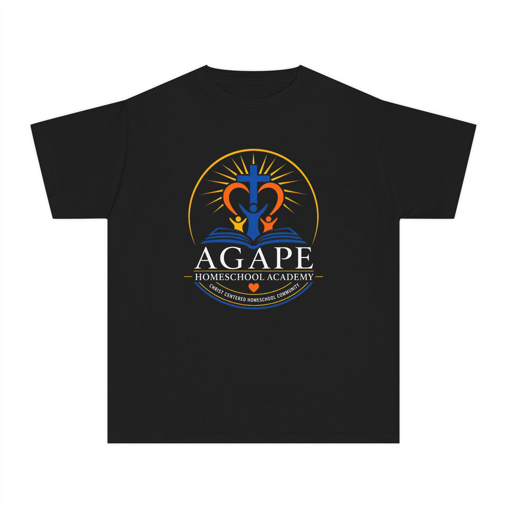 Agape Homeschool Academy  - Lambs Logo Short Sleeve T-Shirt