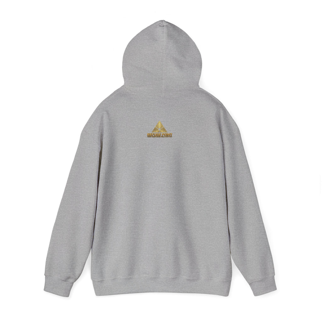 Refuge Point - Volunteer Serving Those Who Serve Hoodie, First Responder Support Pullover Hoodie