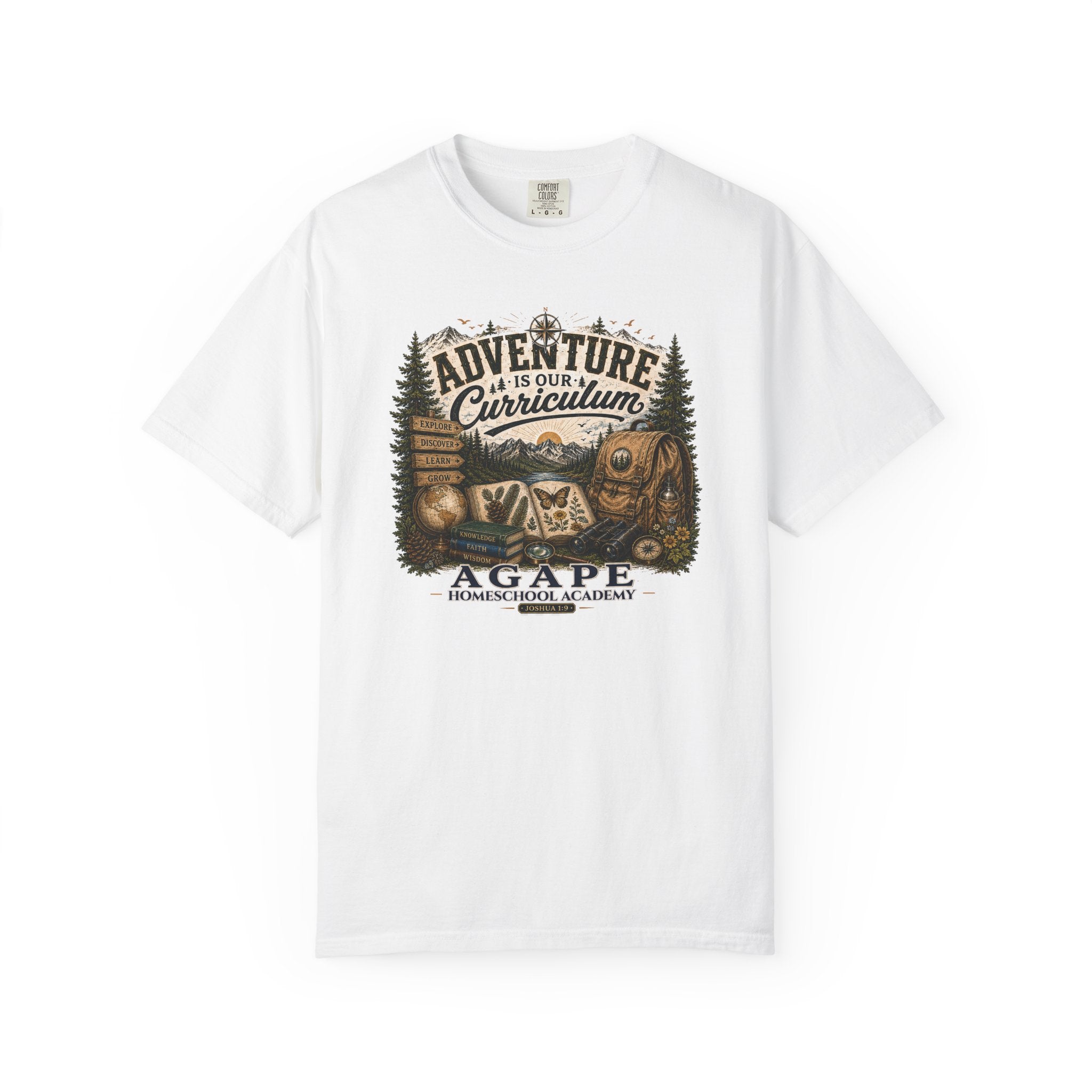 Lions Agape Homeschool Academy Adventure Tee