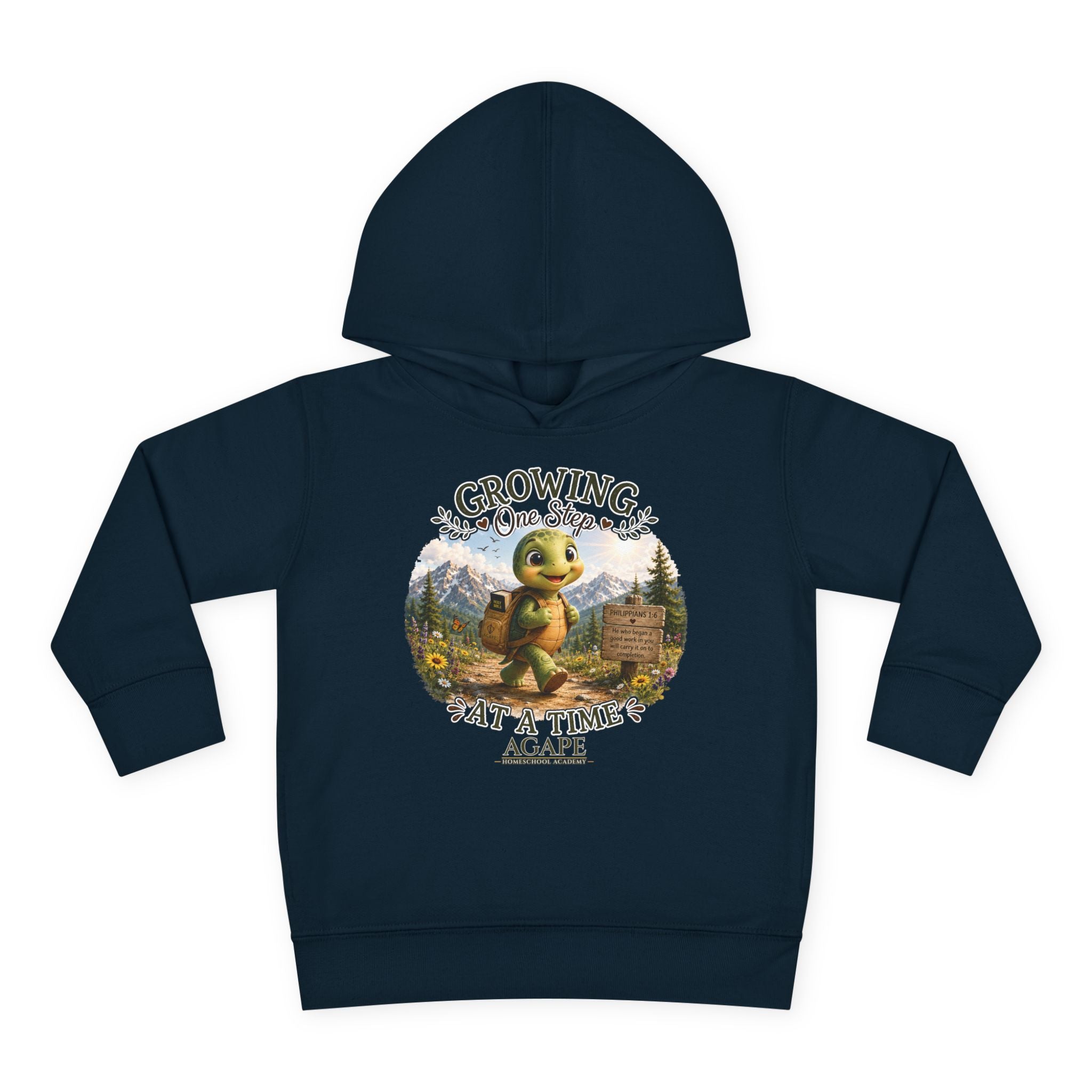 Tots Growing One Step At A Time Pullover Hoodie