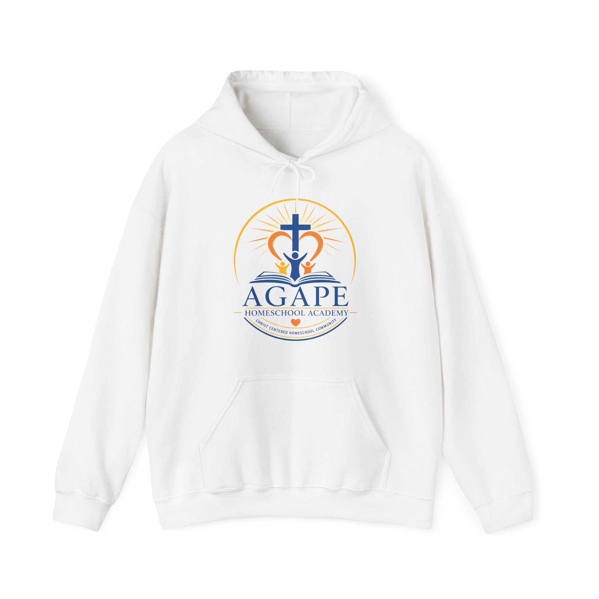 Lions Agape Homeschool Academy Logo Pullover Hoodie