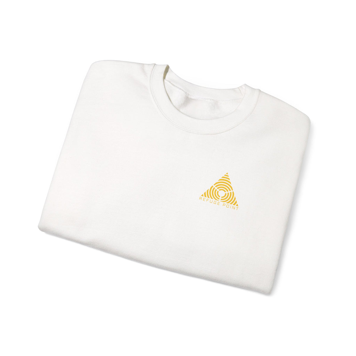 Refuge Point - Blessed Are the Peacemakers Crewneck Sweatshirt (Back Print), Matthew 5:9, First Responder Support Sweatshirt