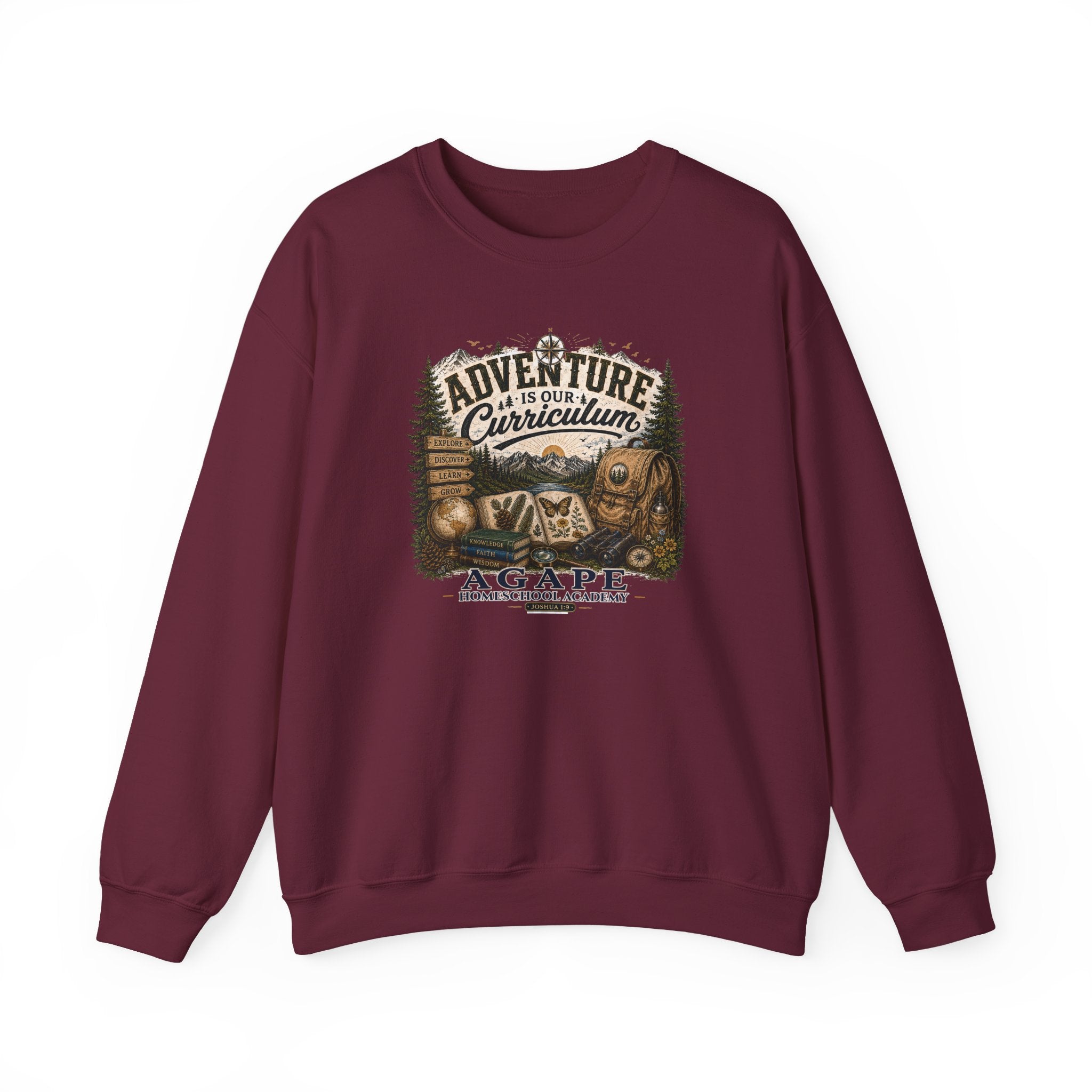 Lions Agape Homeschool Academy Adventure Sweatshirt