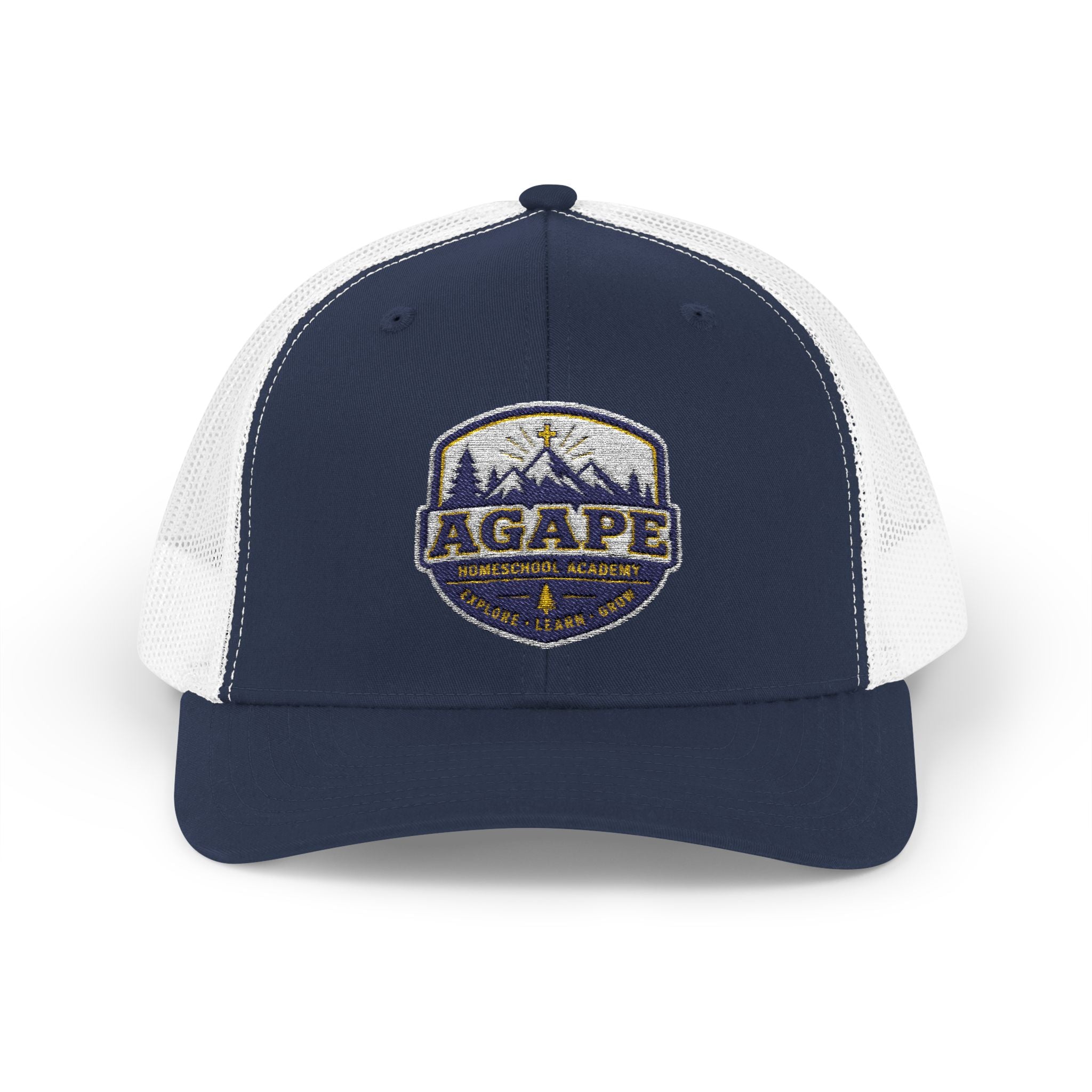 Copy of Agape Homeschool Academy Badge Trucker Hat